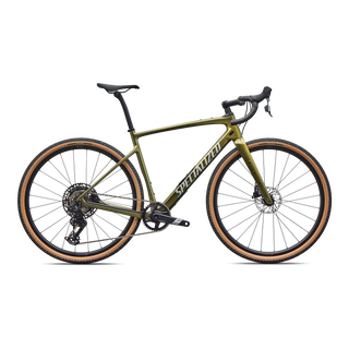 Specialized Diverge 4 Comp Carbon - SRAM Apex AXS/S1000 - Laurel Green Metallic/Dolomite Metallic