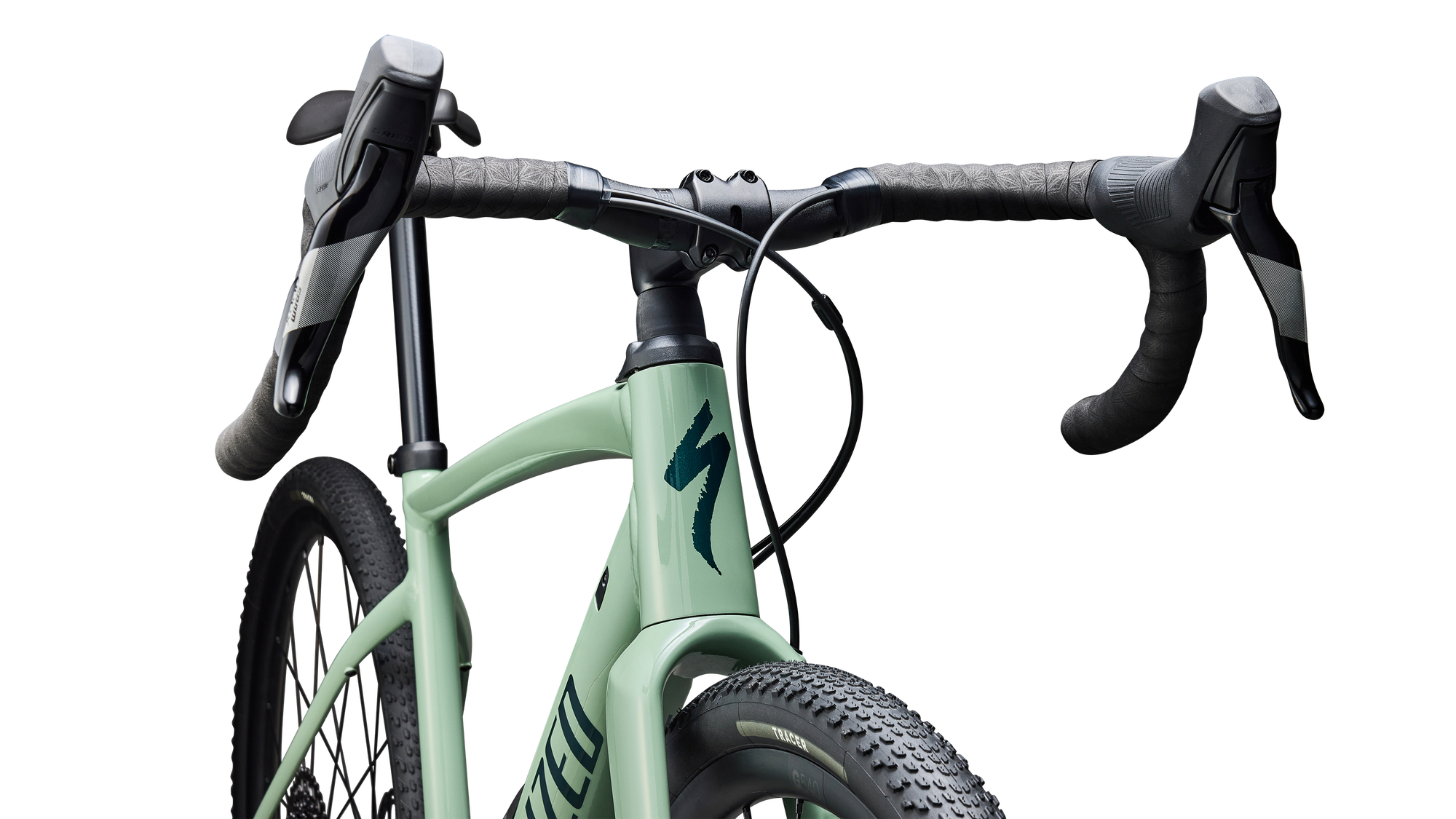 Specialized Diverge 4 Comp Alloy - SRAM Apex - Gloss Pistachio / Emerald Metallic