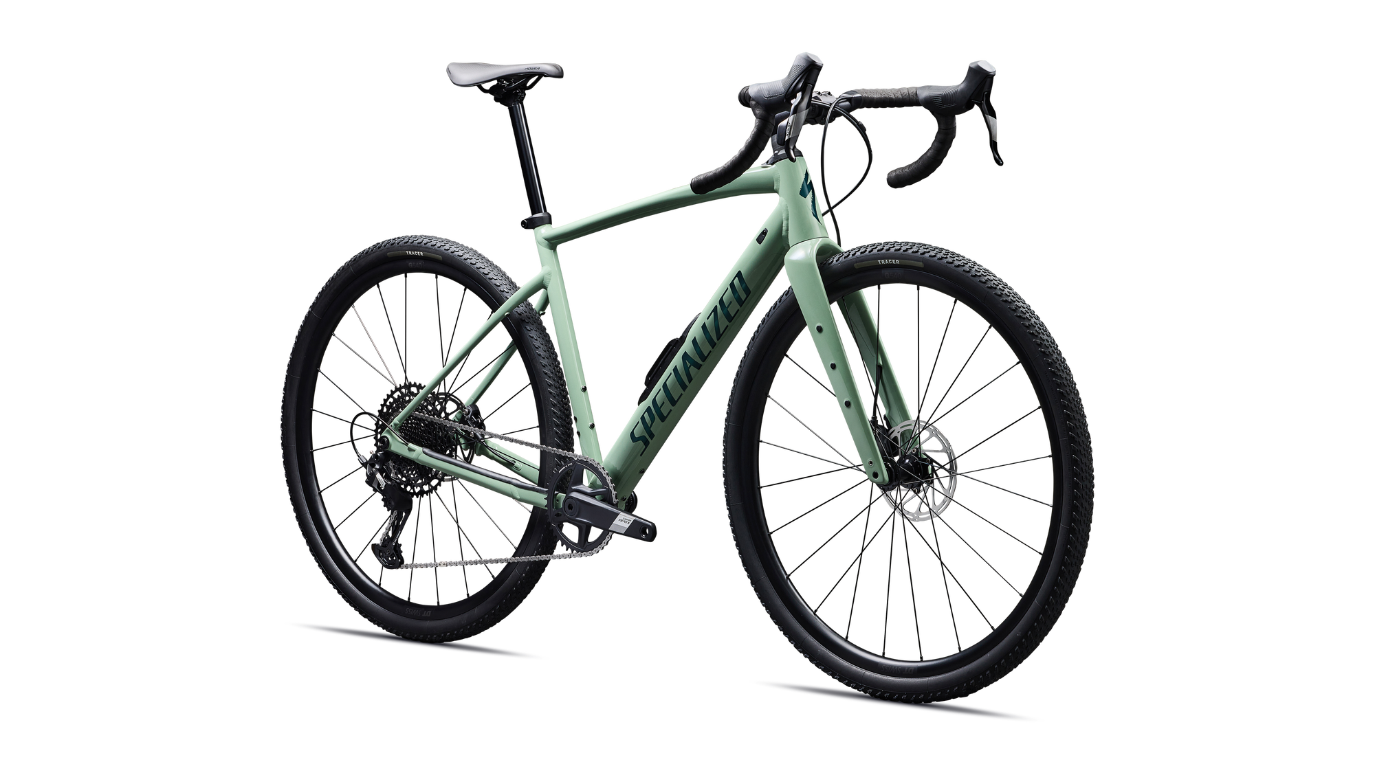 Specialized Diverge 4 Comp Alloy - SRAM Apex - Gloss Pistachio / Emerald Metallic