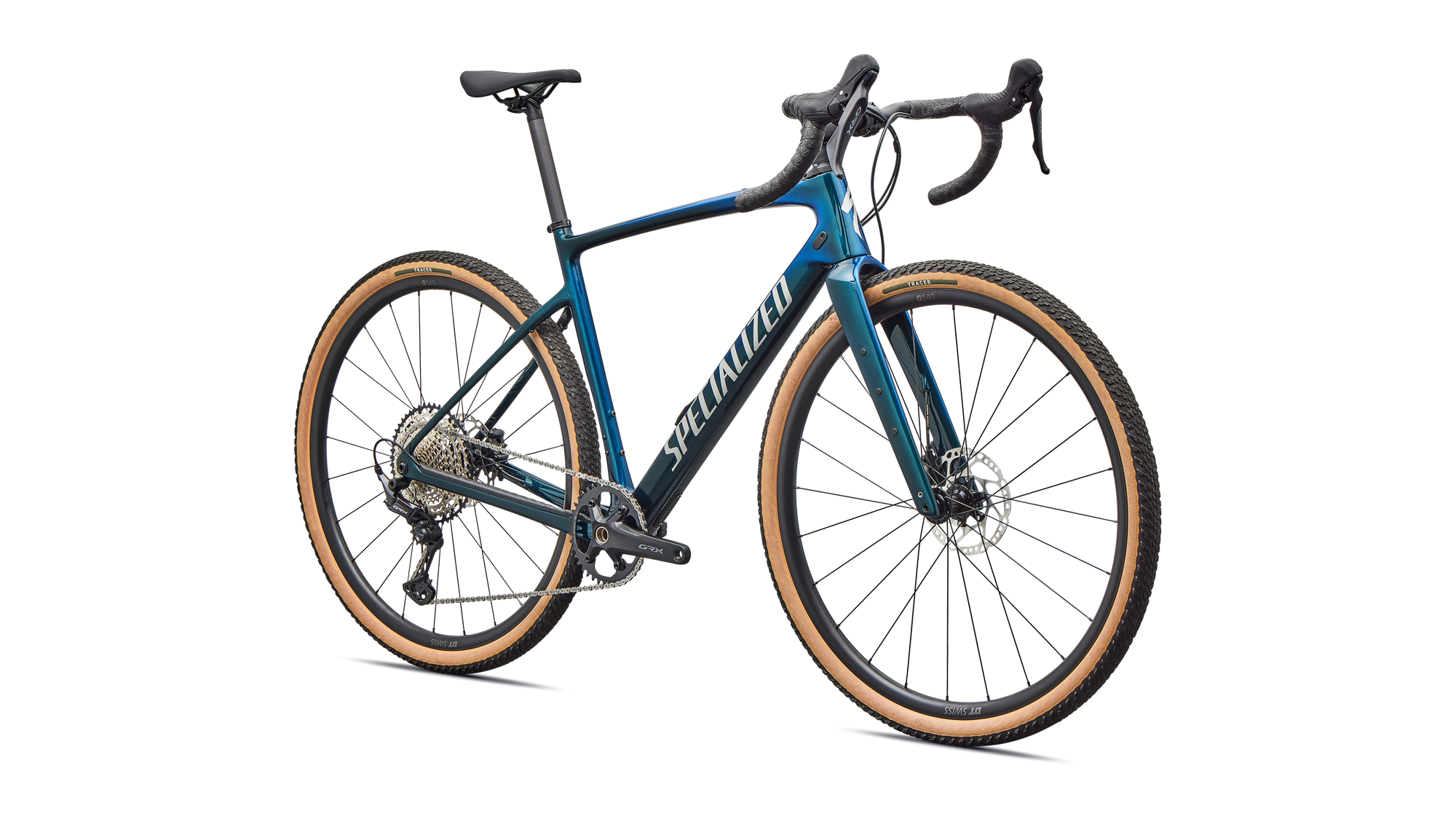 Specialized Diverge 4 Sport Carbon - Shimano GRX 600 - Emerald Metallic/Silver Dust