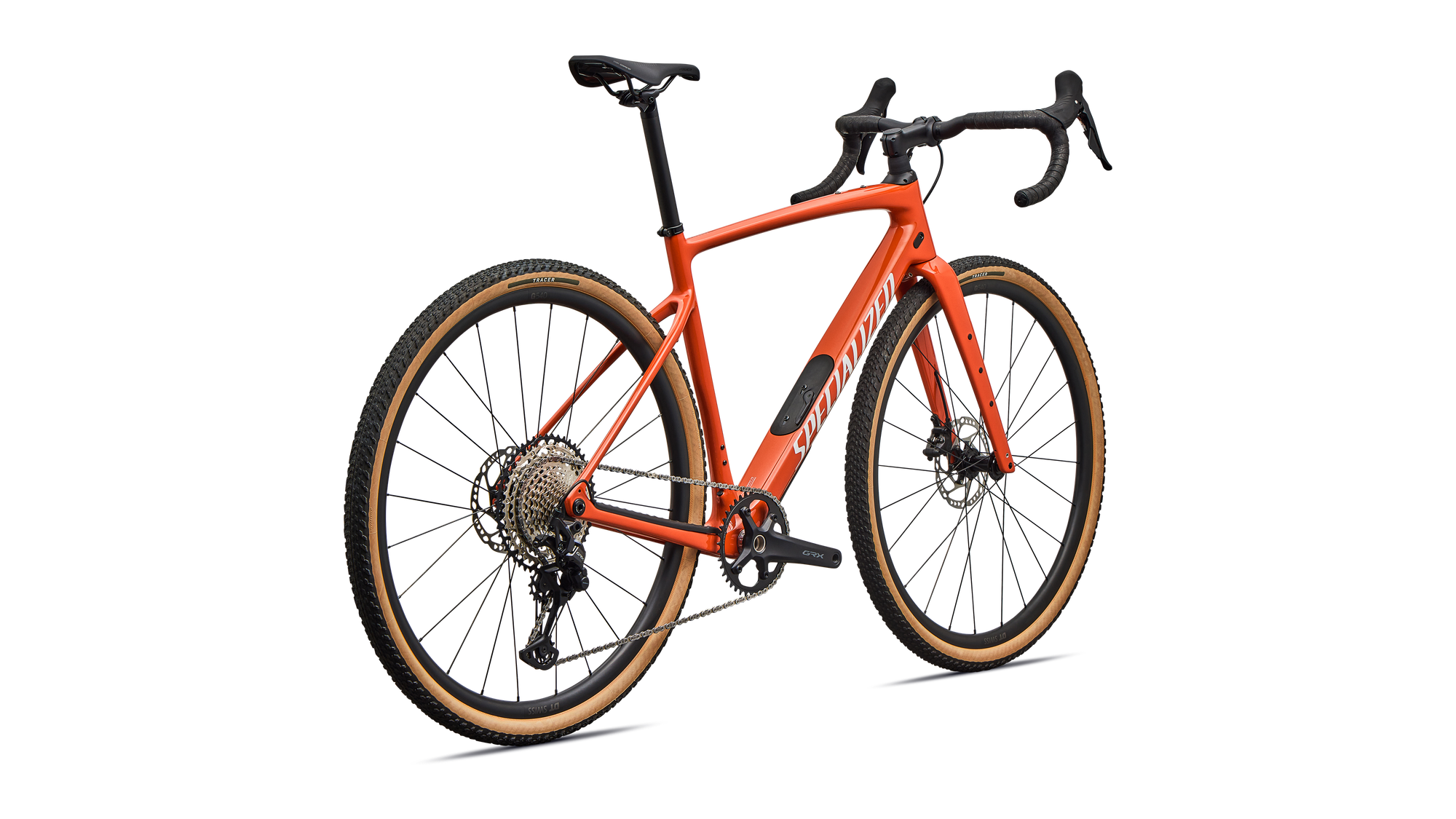 Specialized Diverge 4 Sport Carbon - Shimano GRX 600 - Deep Orange/Dune White