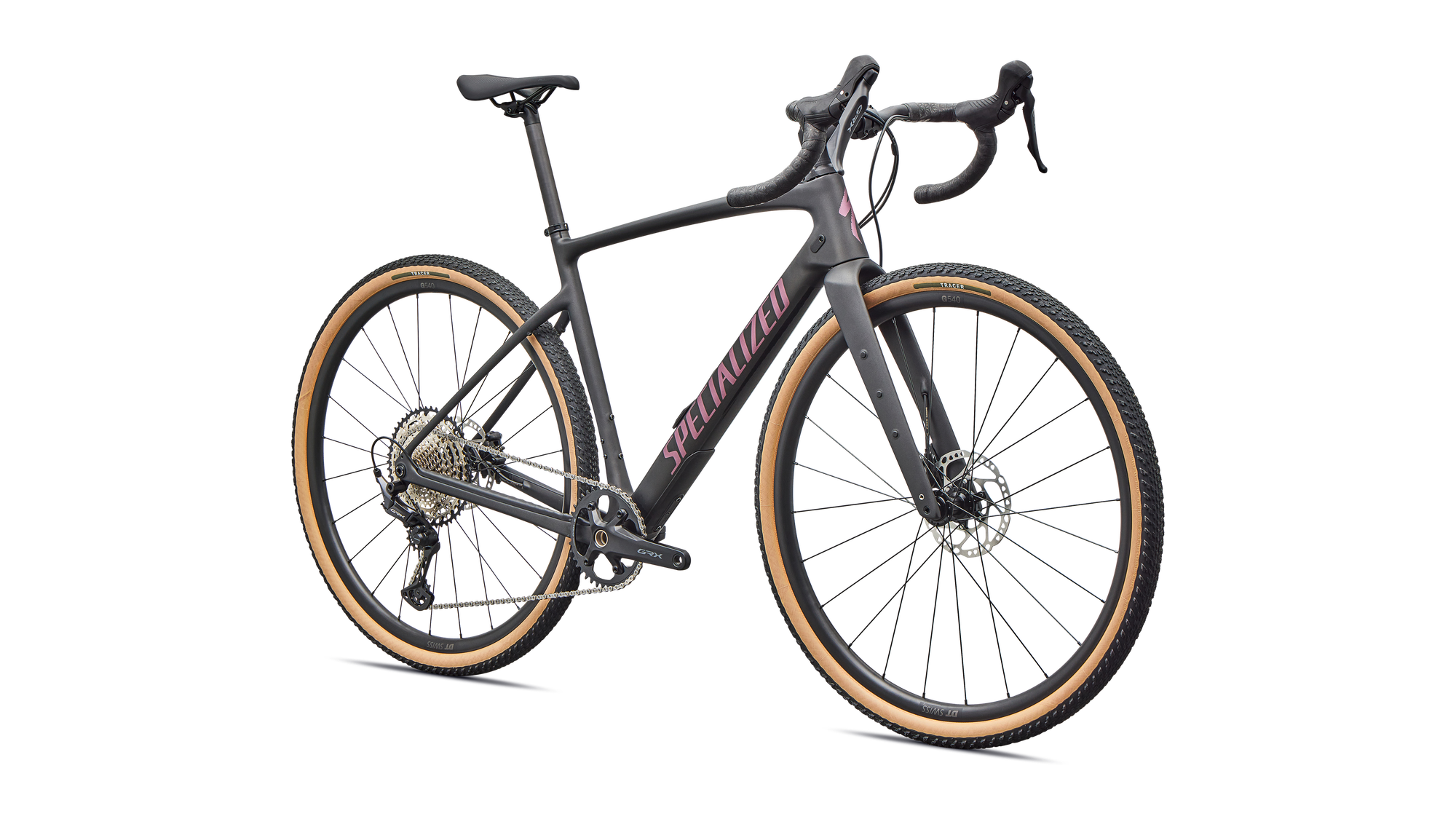 Specialized Diverge 4 Sport Carbon - Shimano GRX 600 - Obsidian Metallic/Quartz Metallic