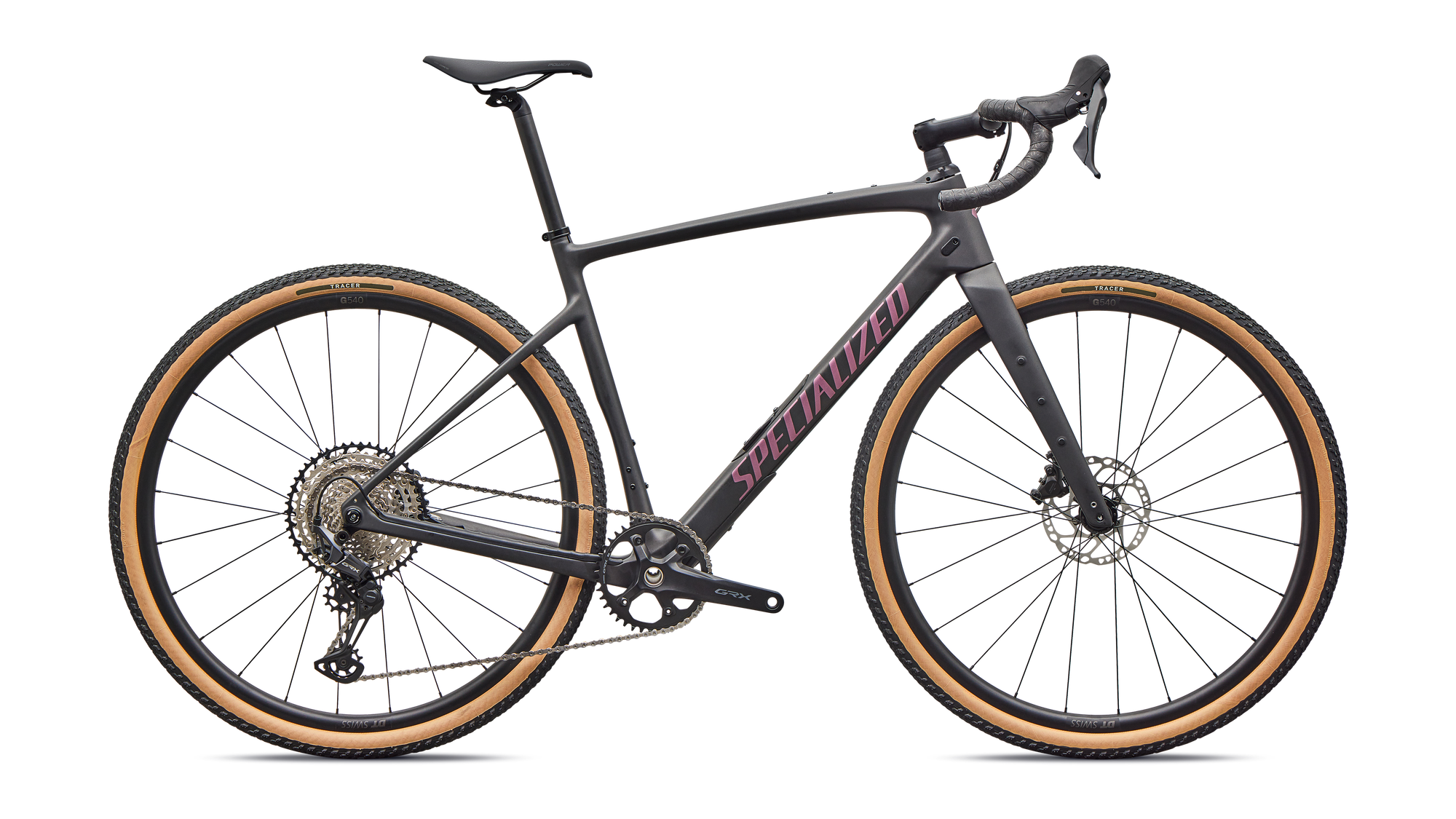 Specialized Diverge 4 Sport Carbon - Shimano GRX 600 - Obsidian Metallic/Quartz Metallic