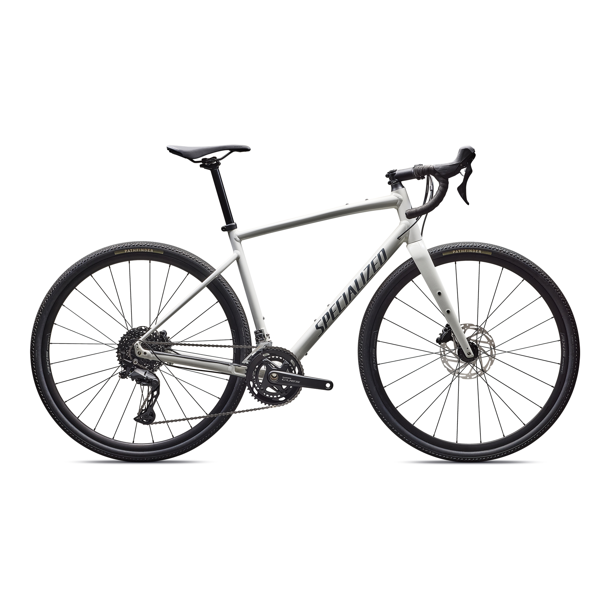 Specialized Diverge 3 Alloy - Shimano CUES - Gloss Dune White/Ashen