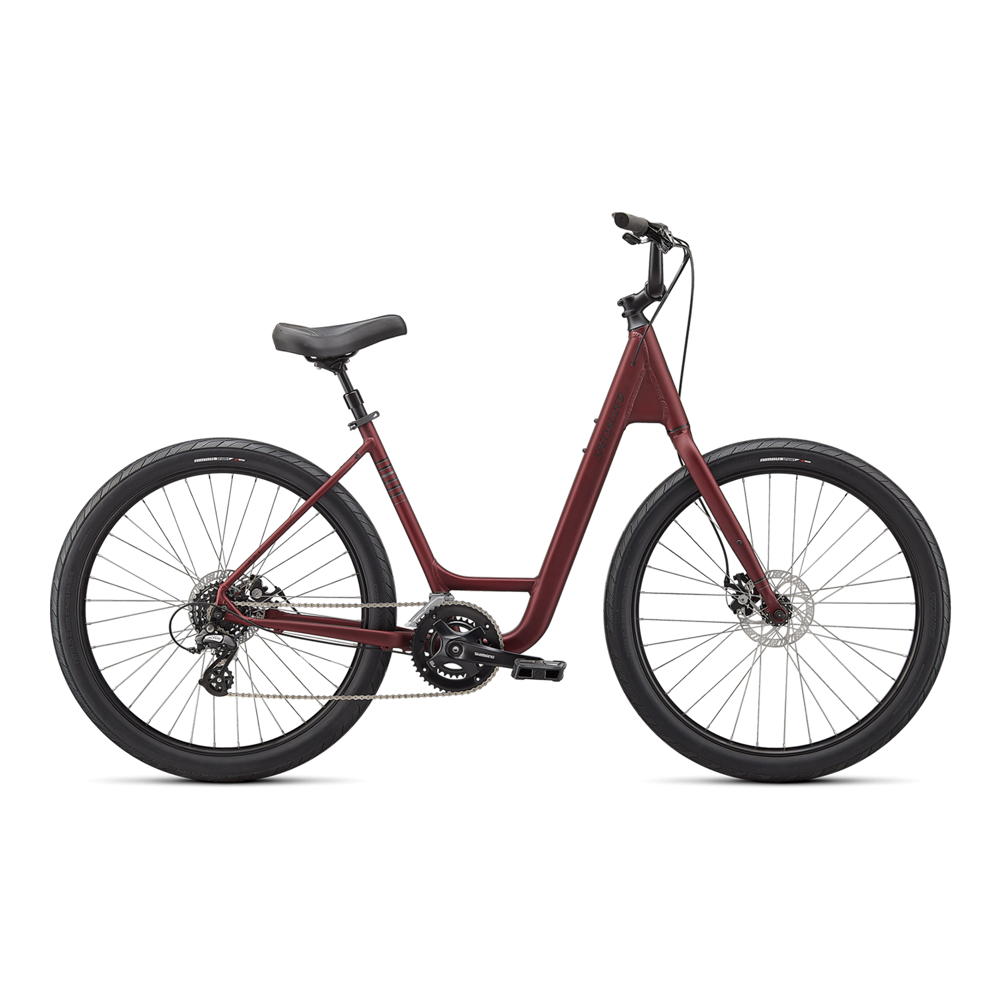 Specialized Roll Sport - Low-Entry - Satin Maroon / Charcoal / Black Reflective