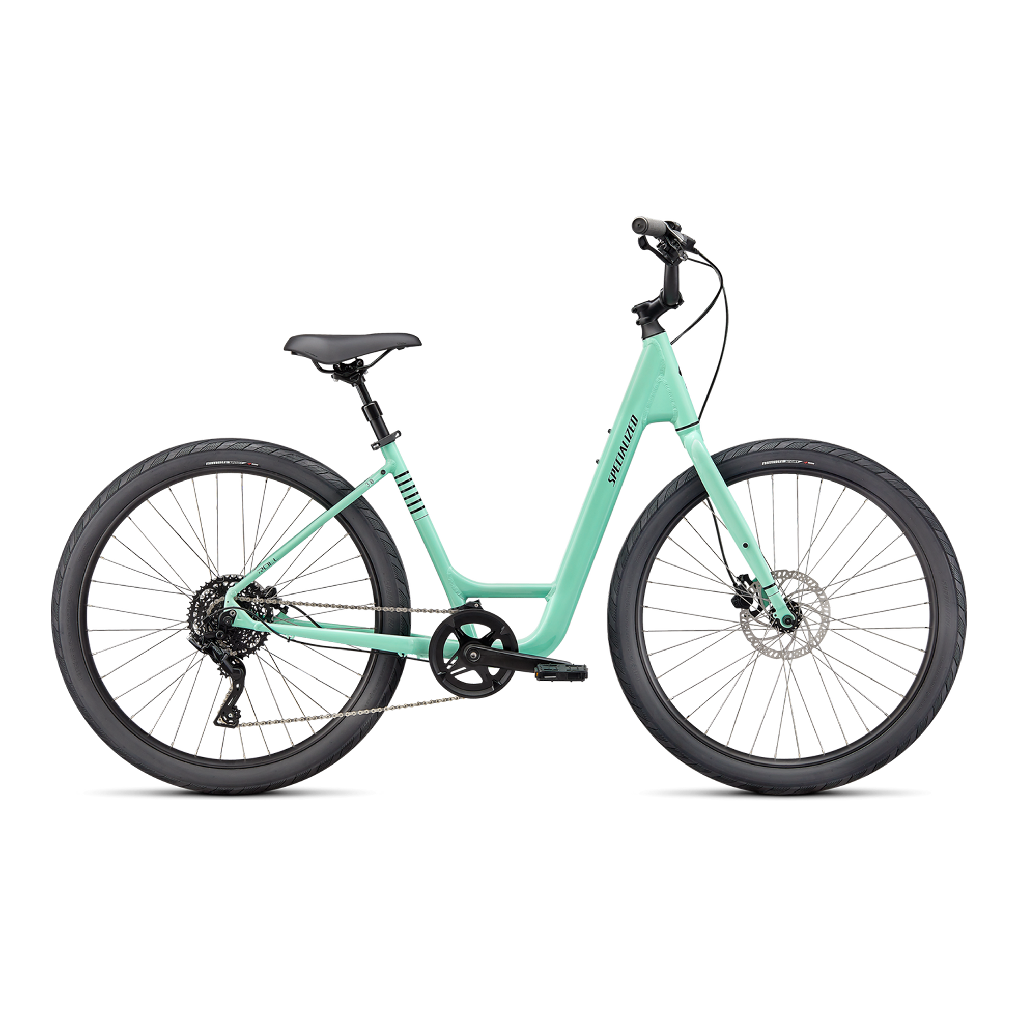 Specialized Roll 3.0 Low Entry - Gloss Oasis / Forest Green / Satin Black Reflective