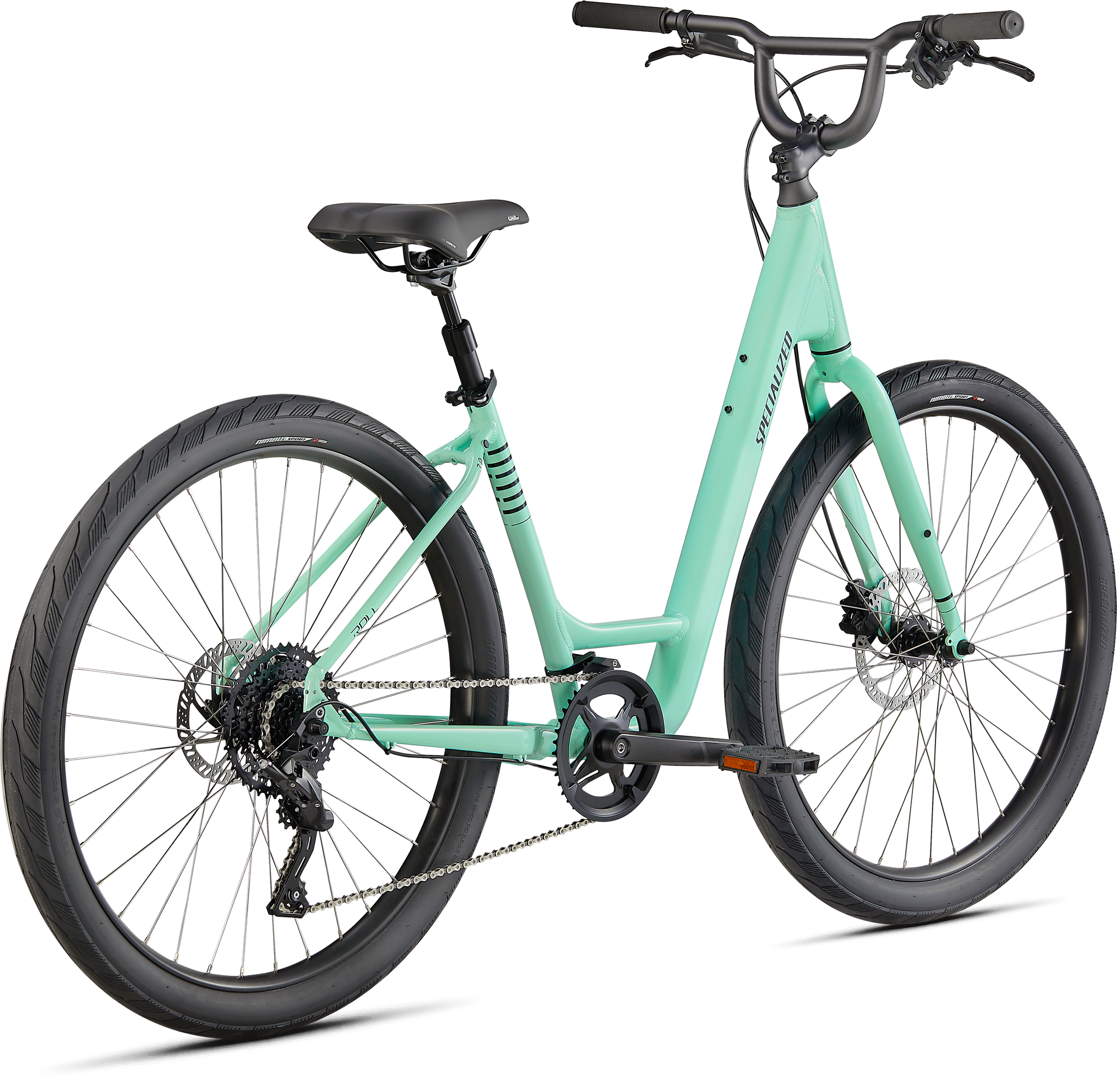 Specialized Roll 3.0 Low Entry - Gloss Oasis / Forest Green / Satin Black Reflective