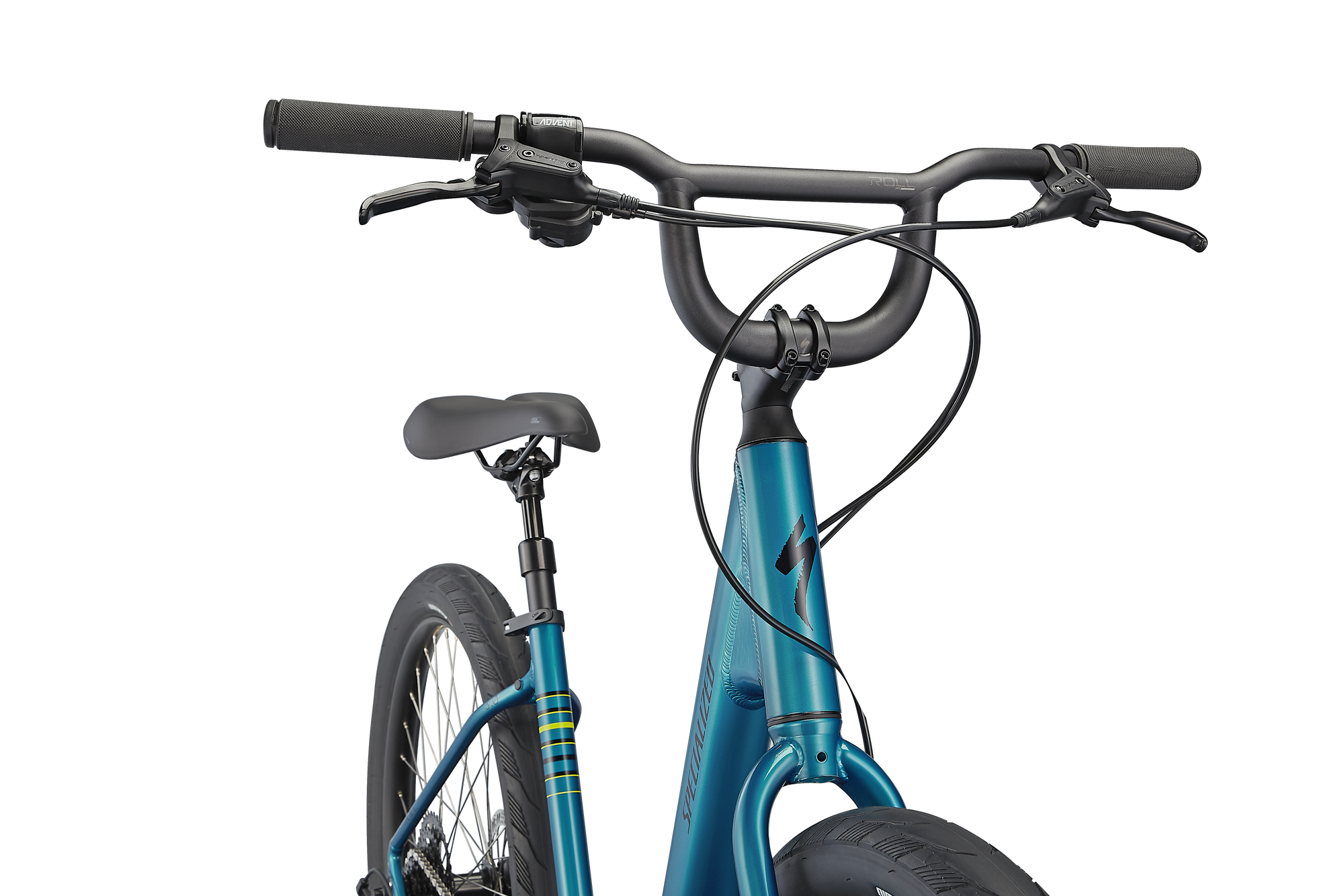 Specialized Roll 3.0 Low Entry - Gloss Teal Tint / Hyper Green / Satin Black Reflective