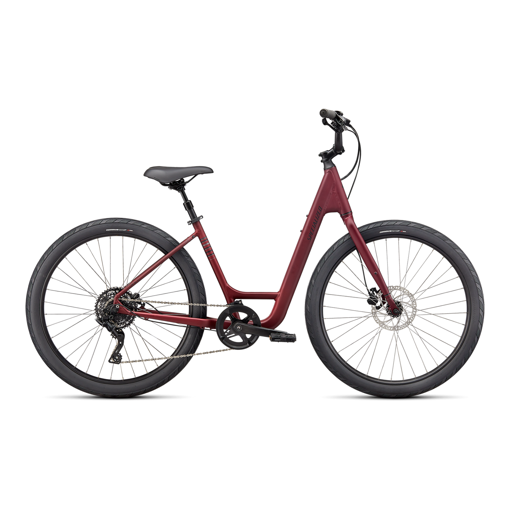 Specialized Roll 3.0 Low Entry - Satin Maroon / Charcoal / Black Reflective