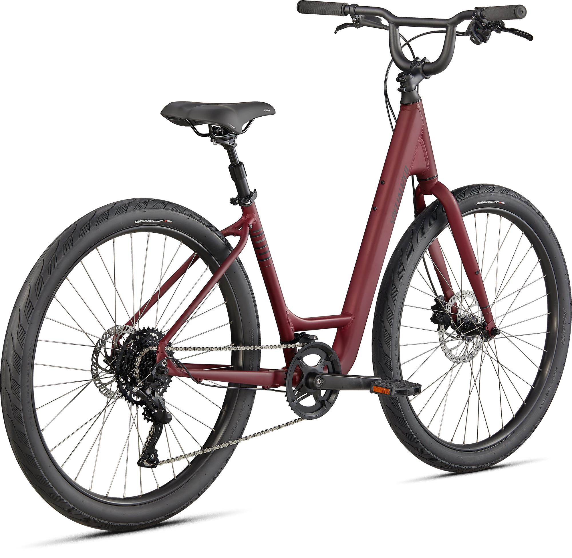Specialized Roll 3.0 Low Entry - Satin Maroon / Charcoal / Black Reflective