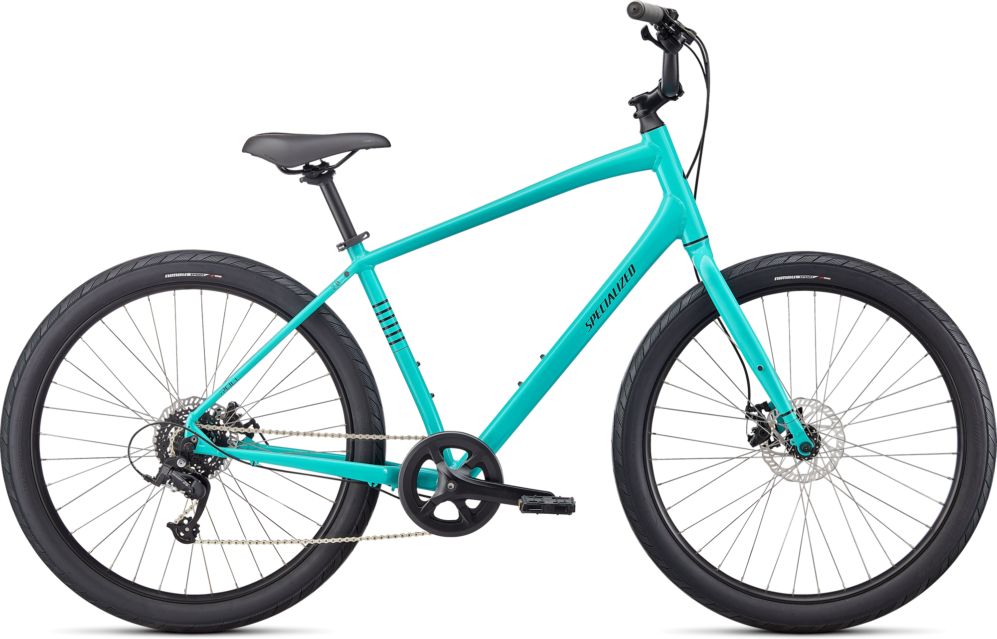 Specialized Roll 2.0 - Gloss Lagoon Blue / Tarmac Black / Satin Black Reflective