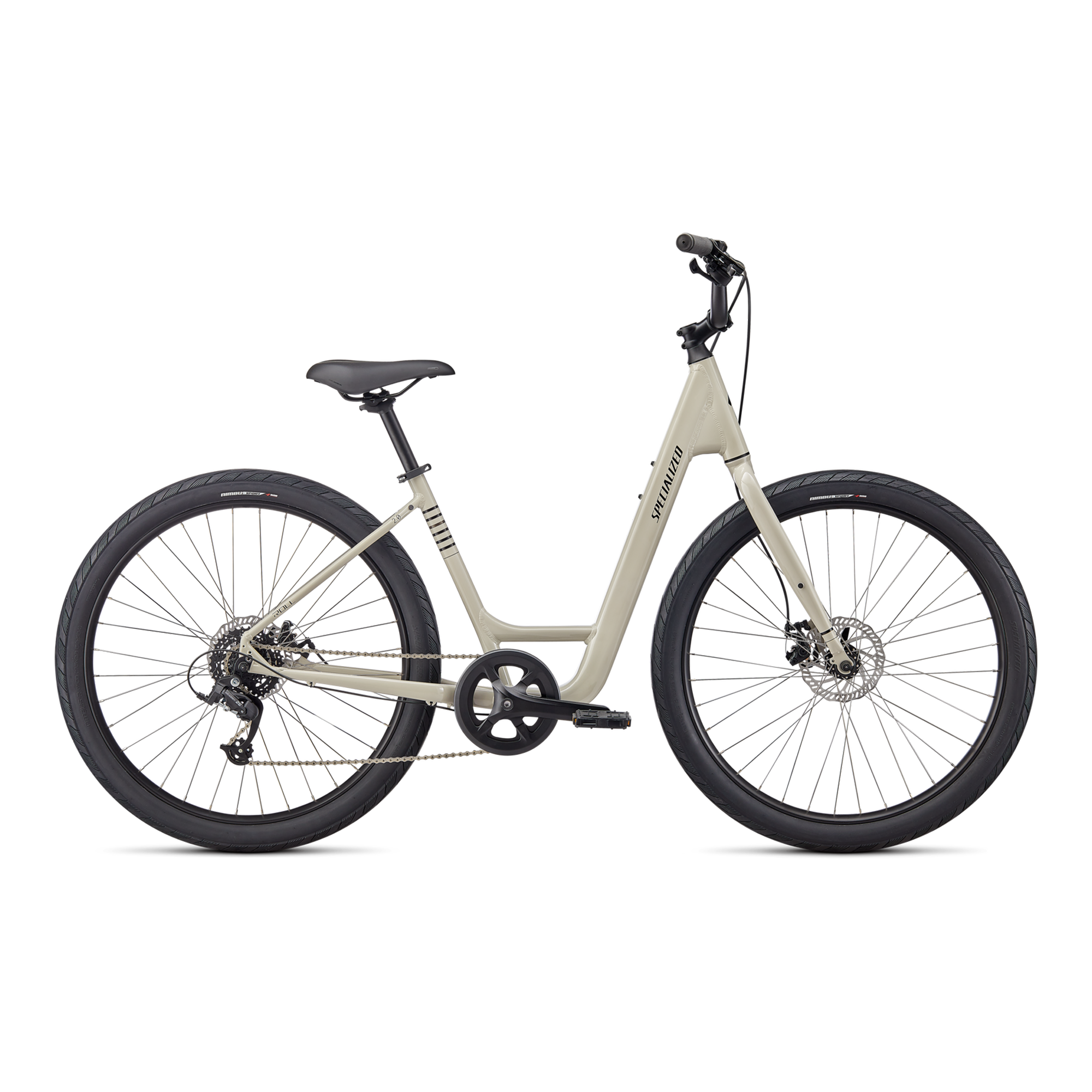 Specialized Roll 2.0 Low Entry - Gloss White Mountains / Gunmetal / Satin Black Reflective