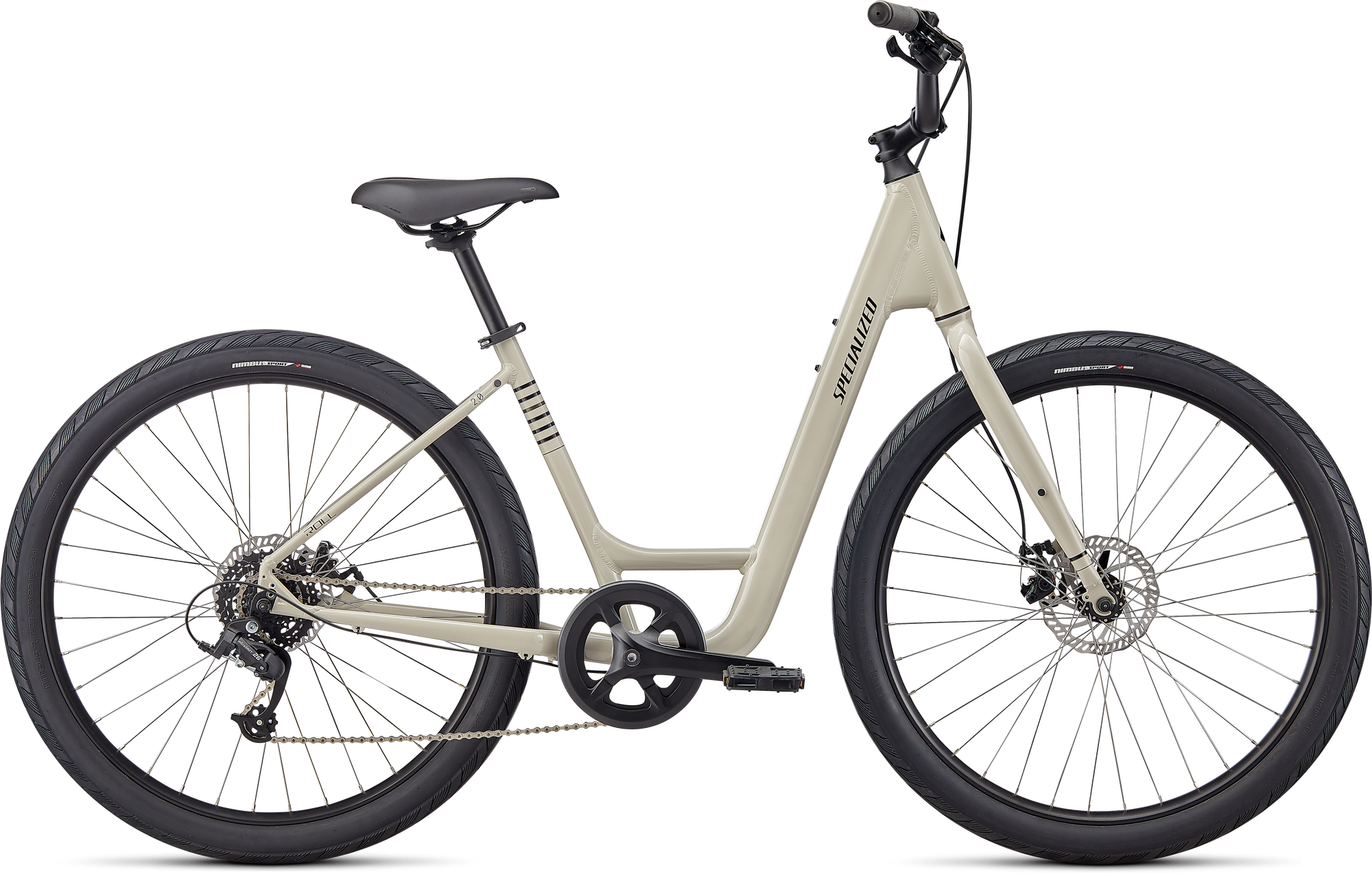 Specialized Roll 2.0 Low Entry - Gloss White Mountains / Gunmetal / Satin Black Reflective