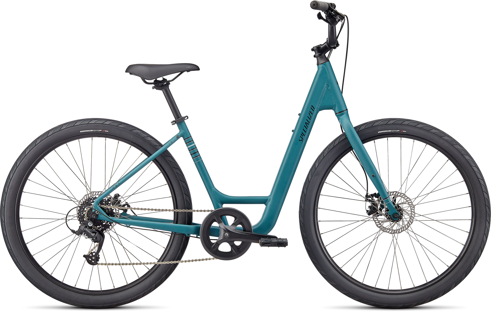 Specialized Roll 2.0 Low Entry - Satin Dusty Turquoise / Summer Blue / Satin Black Reflective