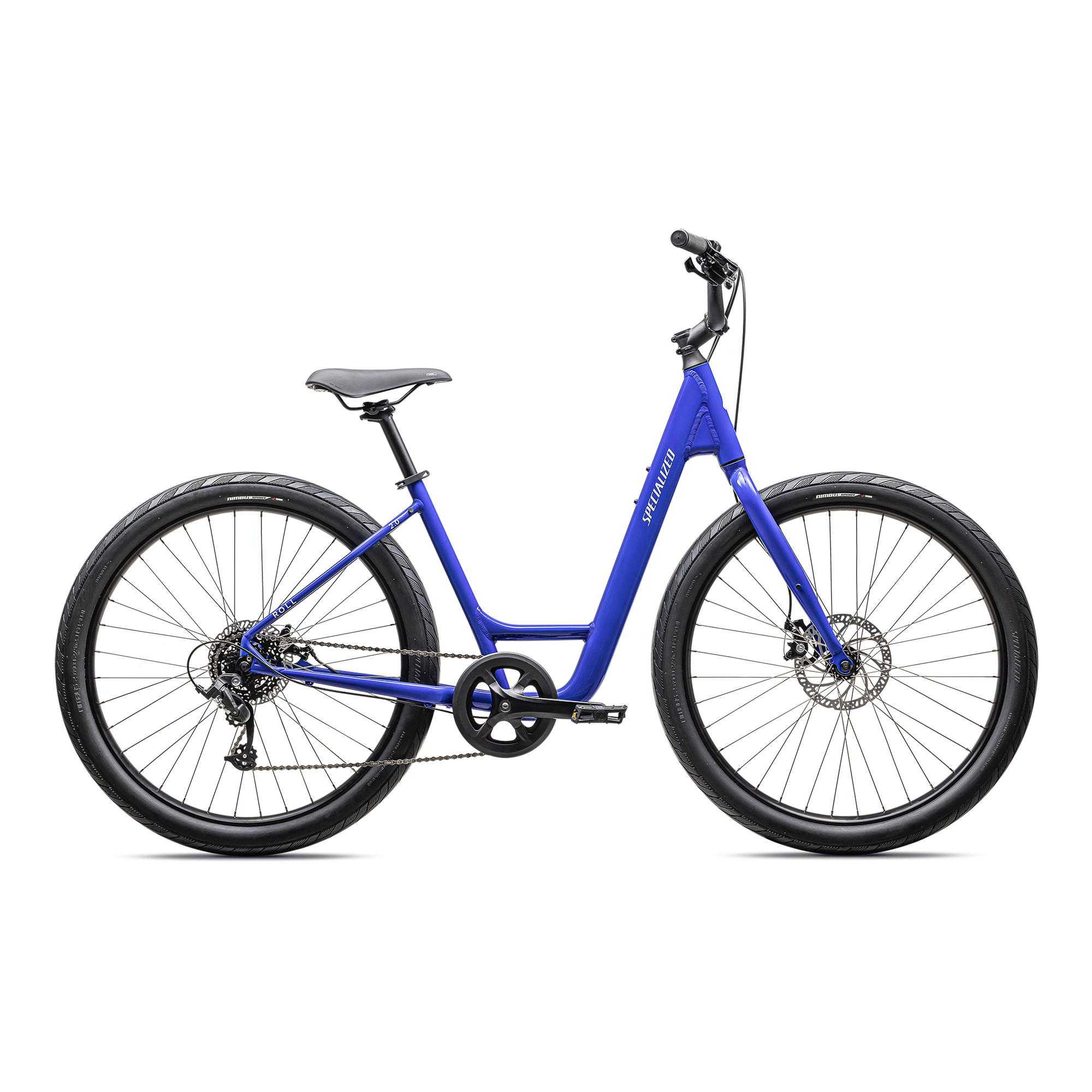 Specialized Roll 2.0 Low Entry - Gloss Sapphire / Satin White Reflective