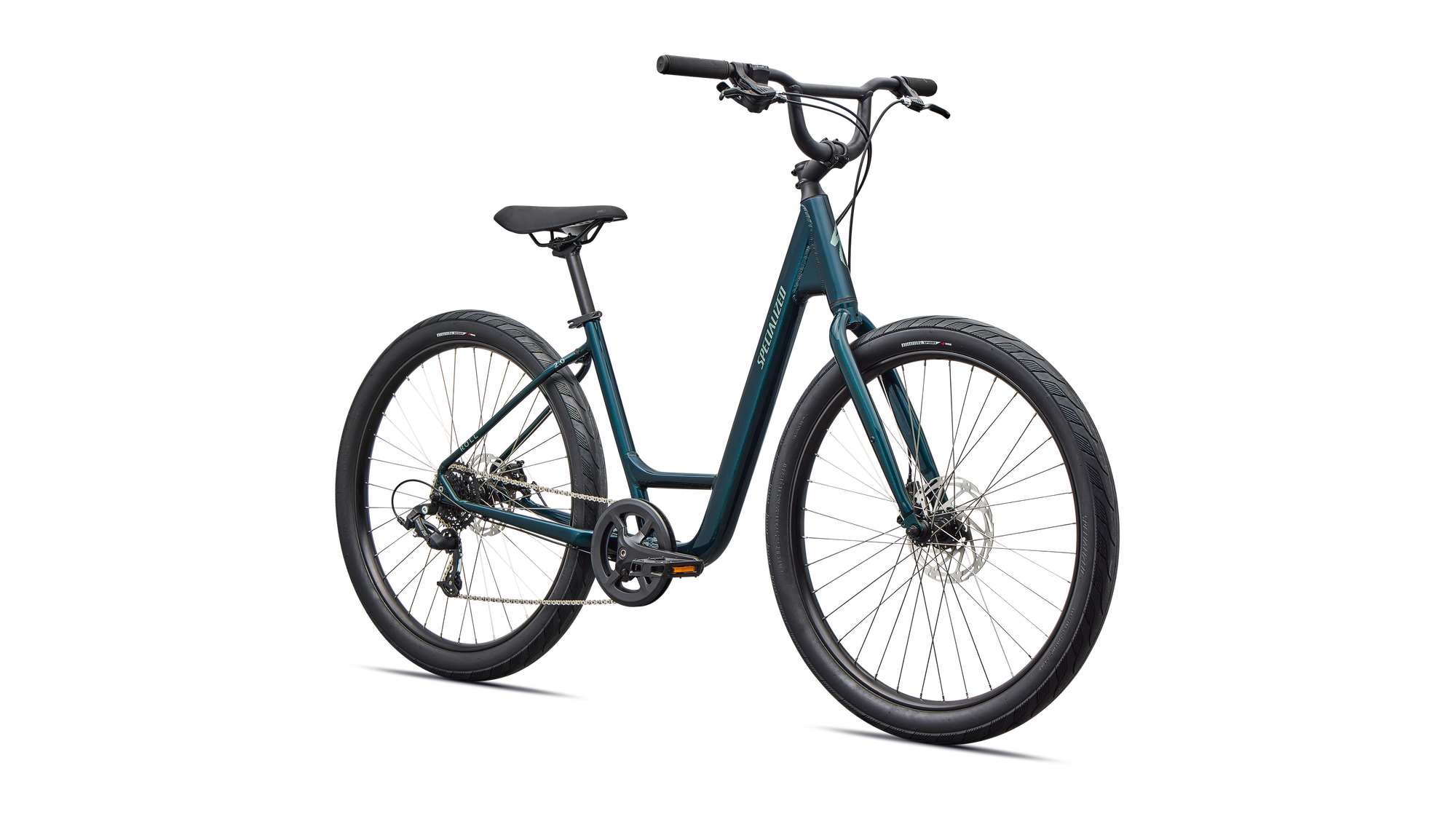 Specialized Roll 2.0 Low Entry - Gloss Emerald Metallic / Fjord Metallic