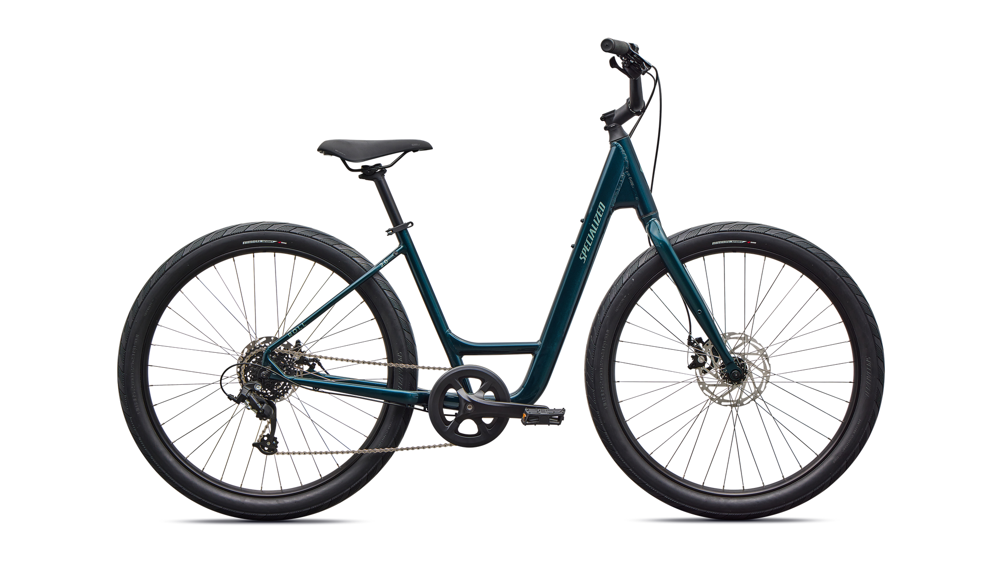 Specialized Roll 2.0 Low Entry - Gloss Emerald Metallic / Fjord Metallic