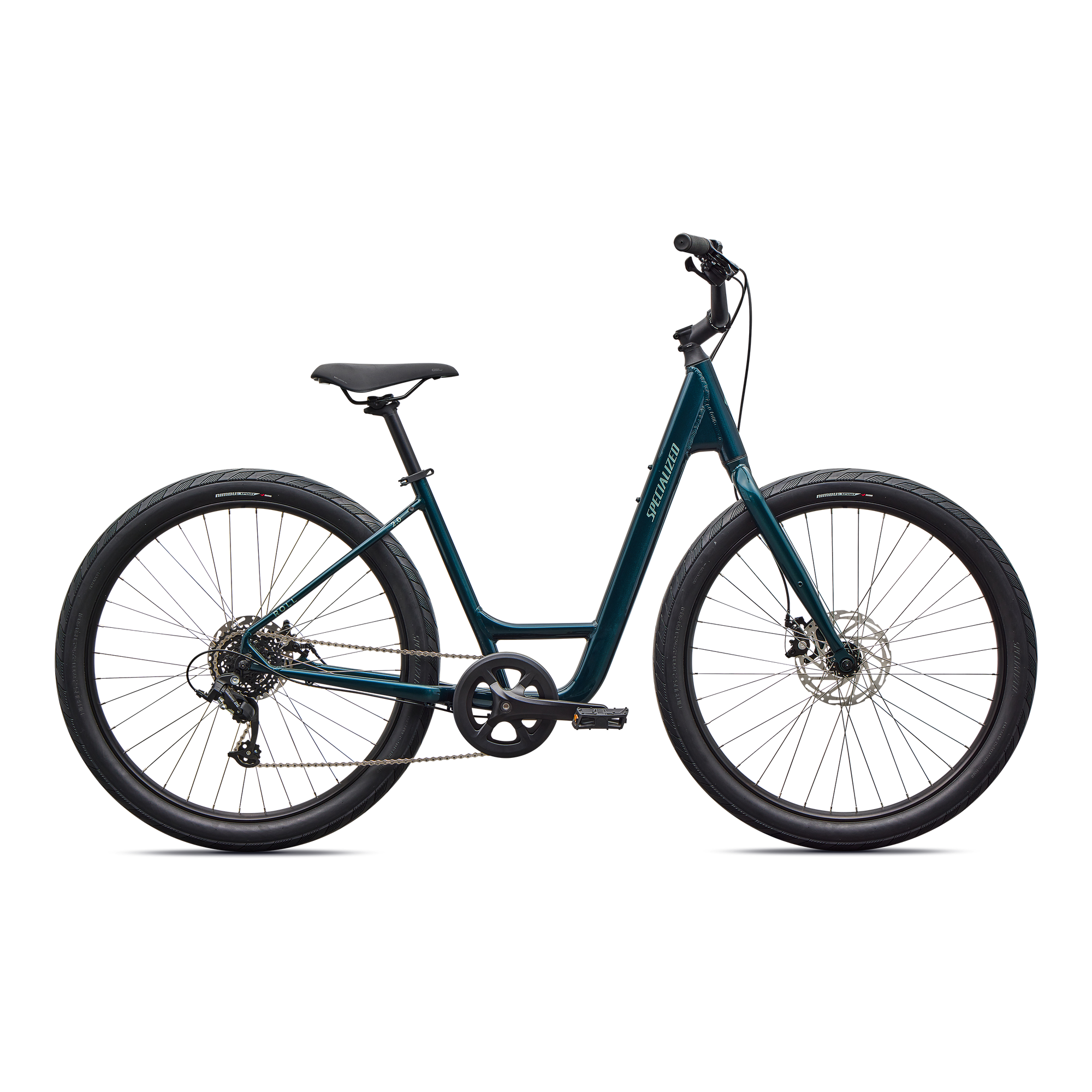Specialized Roll 2.0 Low Entry - Gloss Emerald Metallic / Fjord Metallic