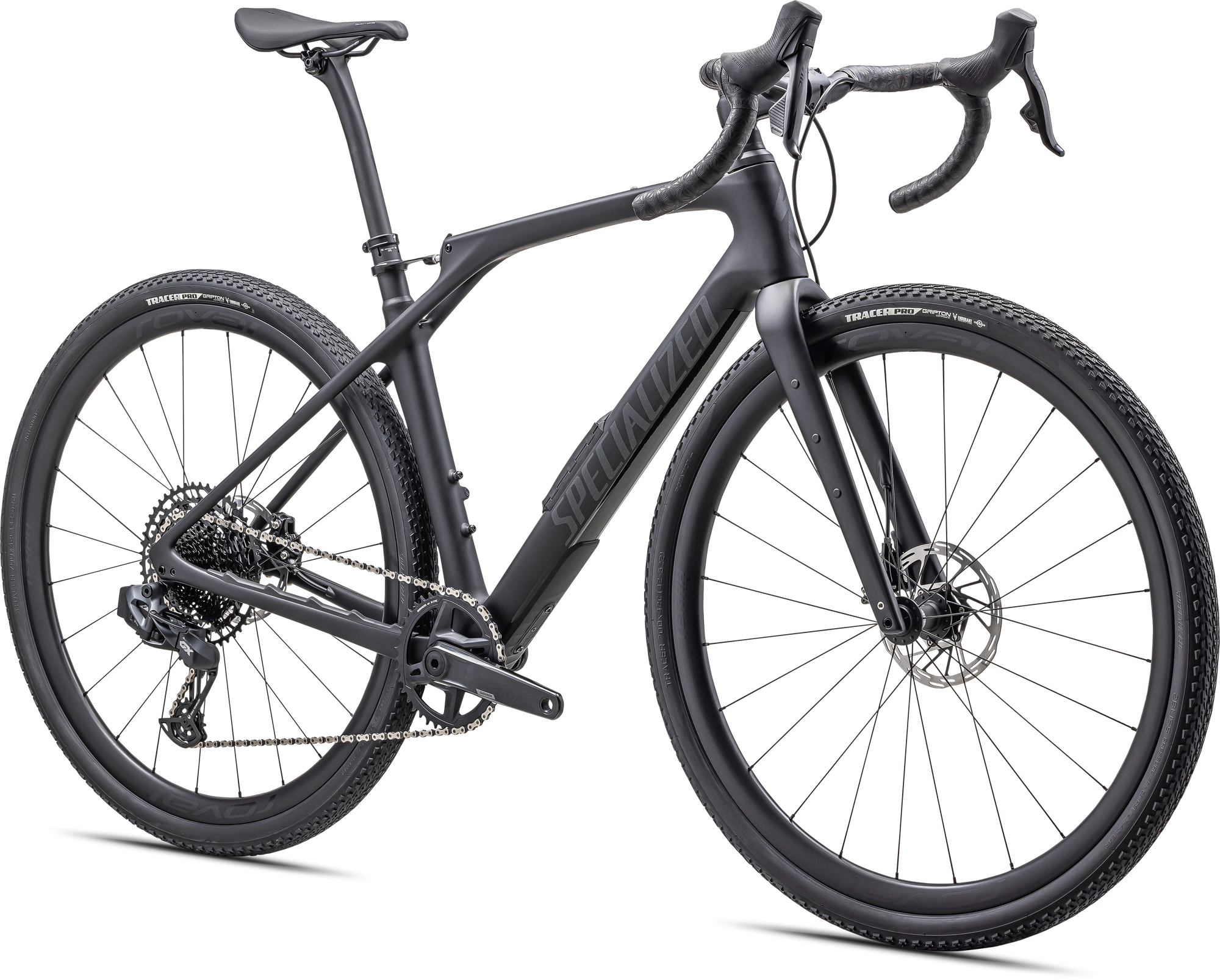 Specialized Diverge STR Expert - SRAM Rival eTAP AXS / GX Eagle AXS - Satin Black/Diamond Dust