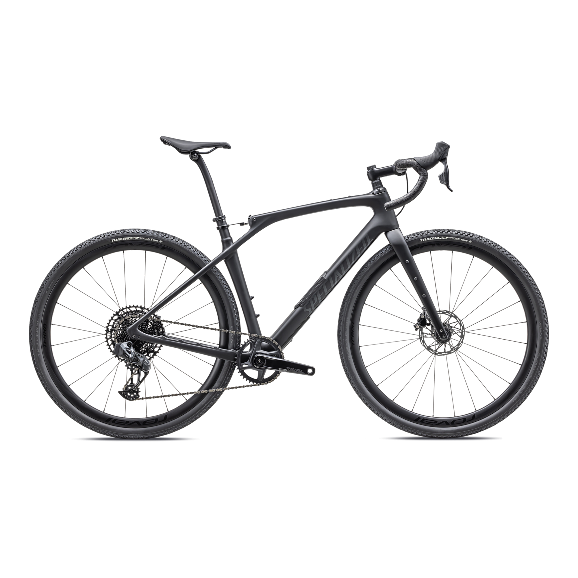 Specialized Diverge STR Expert - SRAM Rival eTAP AXS / GX Eagle AXS - Satin Black/Diamond Dust
