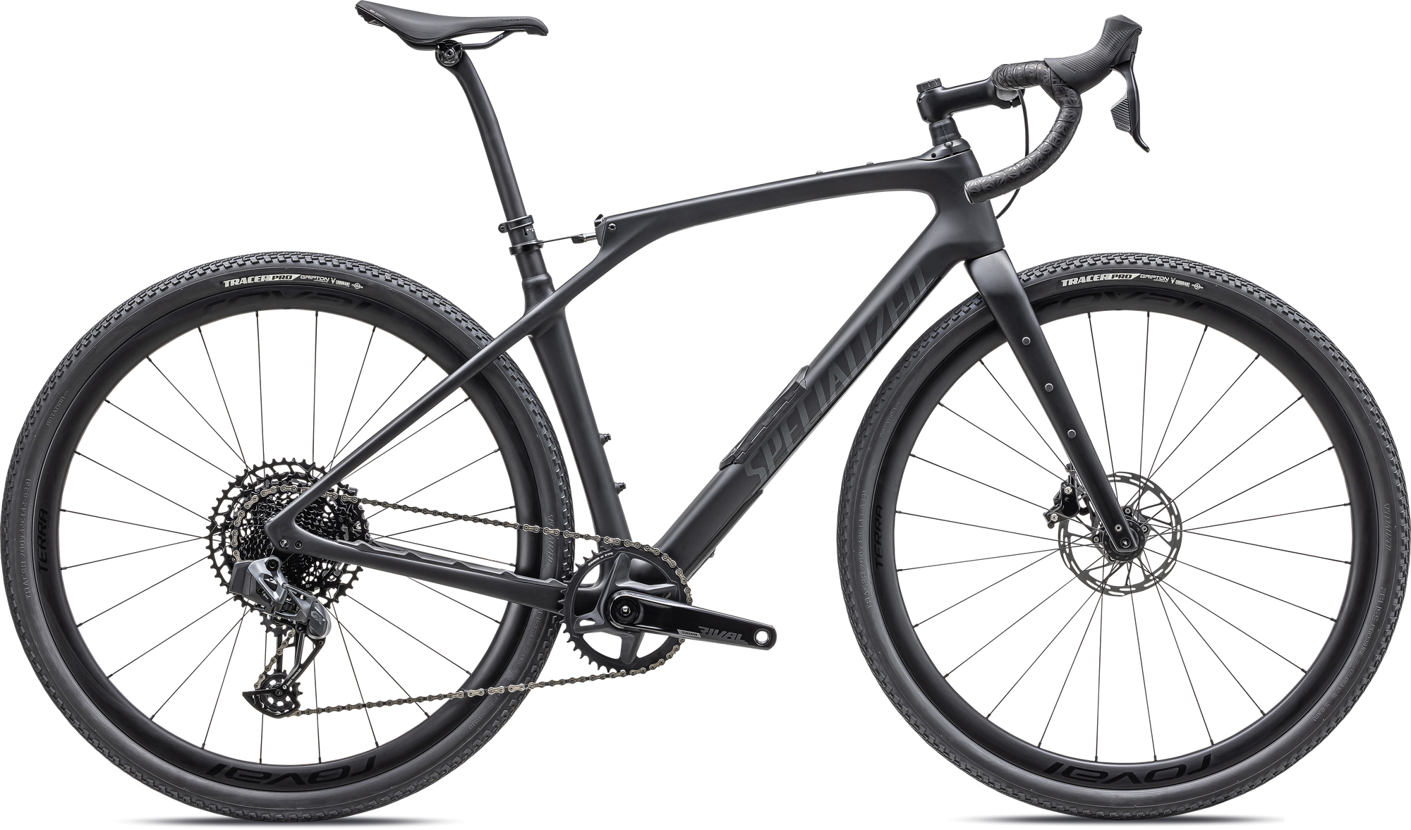 Specialized Diverge STR Expert - SRAM Rival eTAP AXS / GX Eagle AXS - Satin Black/Diamond Dust