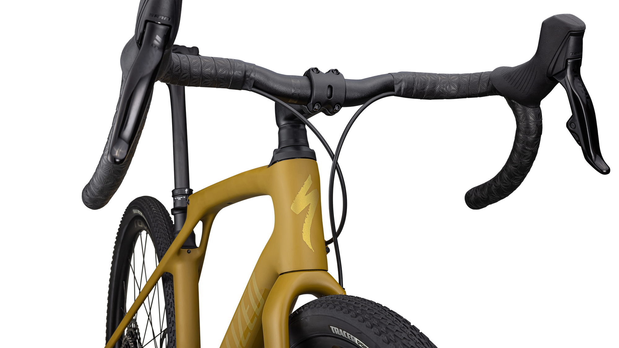 Specialized Diverge STR Expert - SRAM Rival eTAP AXS / GX Eagle AXS - Satin Harvest Gold/Gold Ghost Pearl