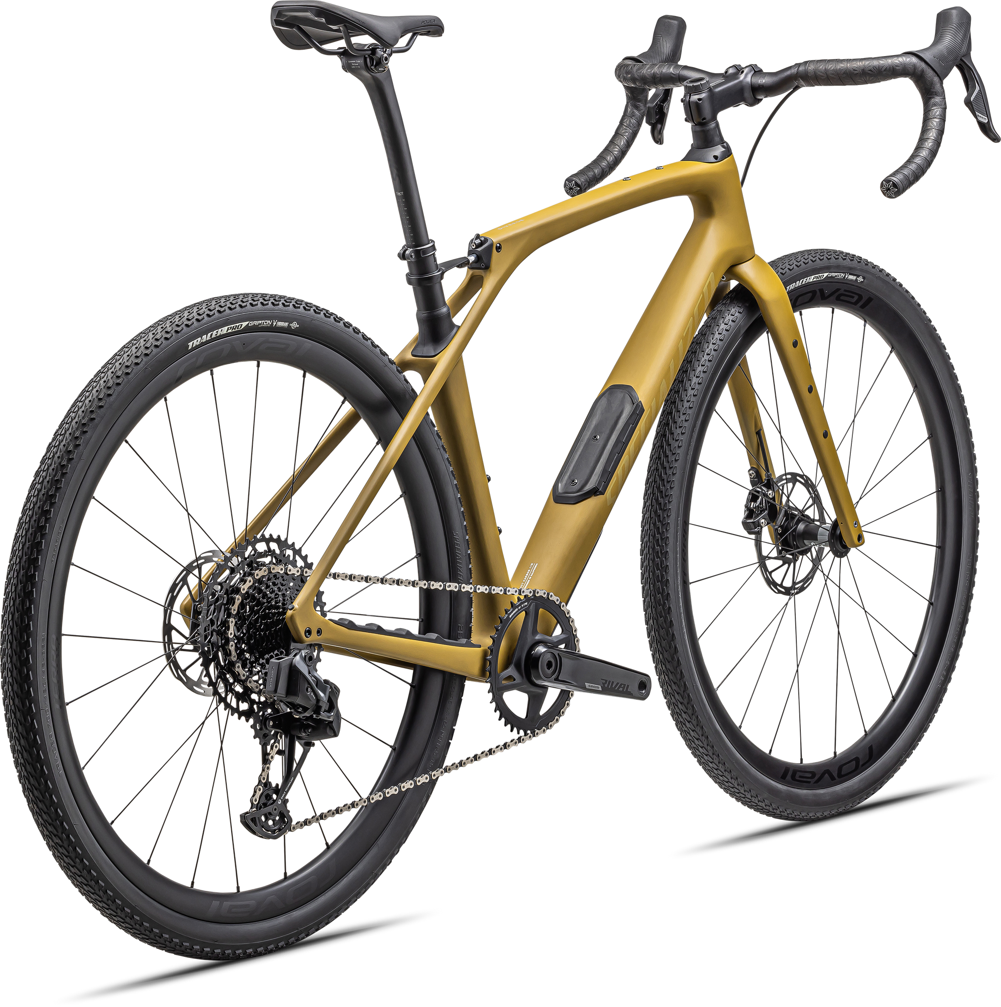 Specialized Diverge STR Expert - SRAM Rival eTAP AXS / GX Eagle AXS - Satin Harvest Gold/Gold Ghost Pearl