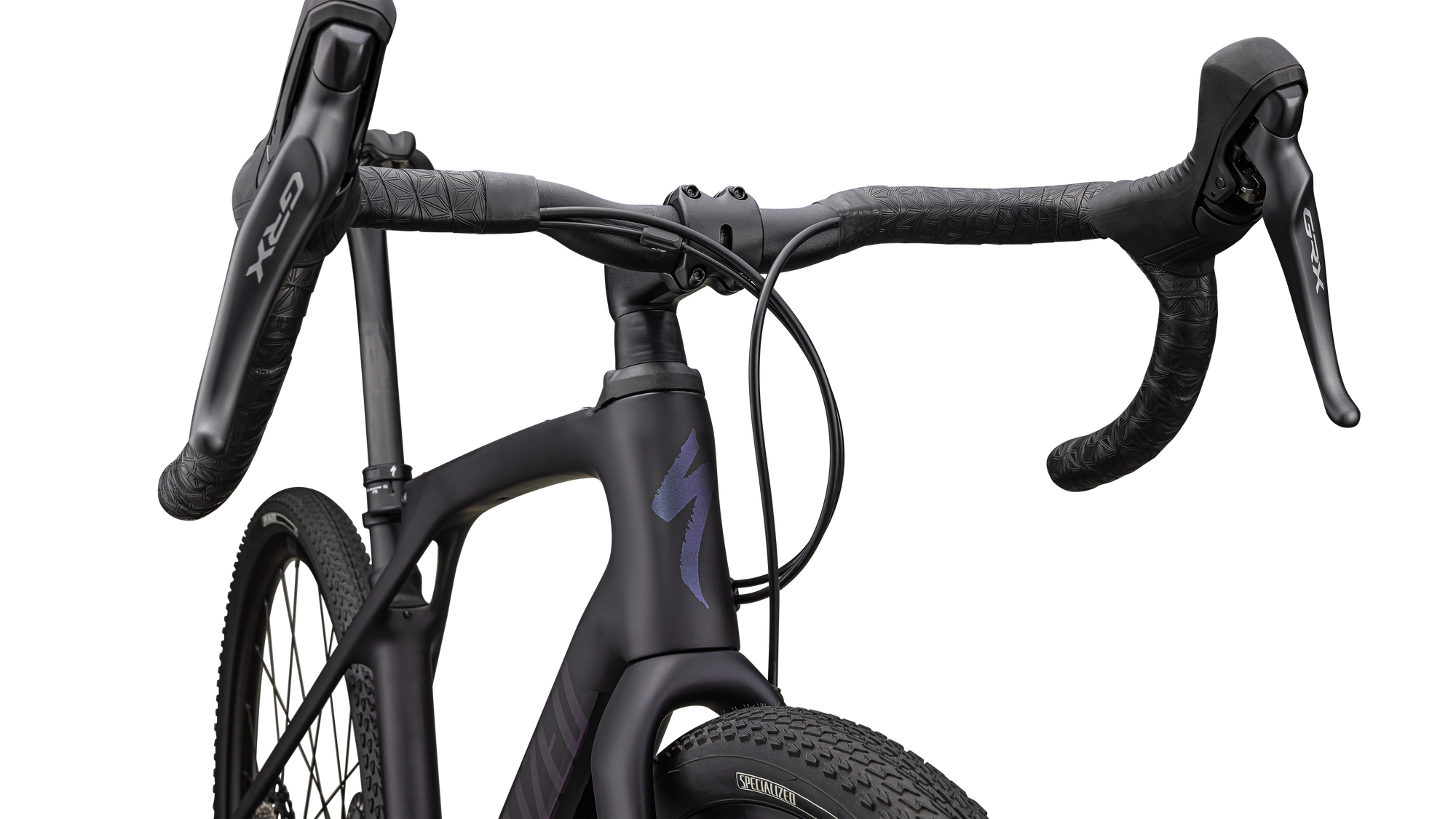 Specialized Diverge STR Comp - Shimano GRX - Satin Metallic Midnight Shadow / Violet Ghost Pearl