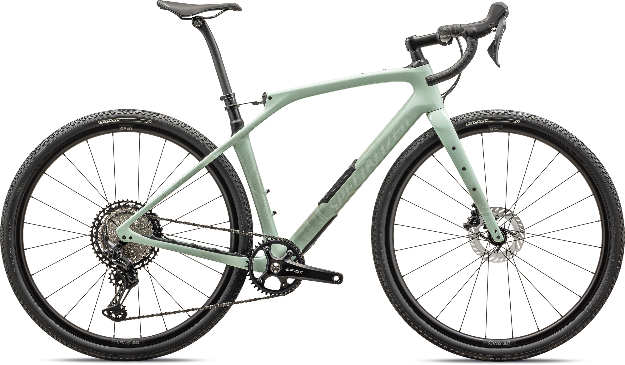 Specialized Diverge STR Comp - Shimano GRX - Gloss White Sage / Pearl