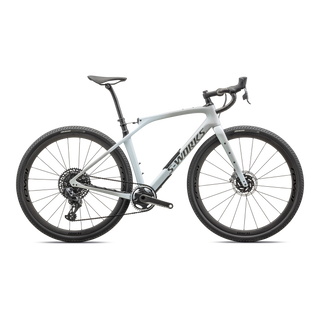 Specialized S-Works Diverge STR - SRAM RED eTAP AXS / XX1 Eagle AXS - Dove Grey+Eyris Pearl - Morning Mist / Eyris Pearl  / Smoke