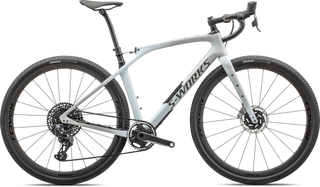Specialized S-Works Diverge STR - SRAM RED eTAP AXS / XX1 Eagle AXS - Dove Grey+Eyris Pearl - Morning Mist / Eyris Pearl  / Smoke