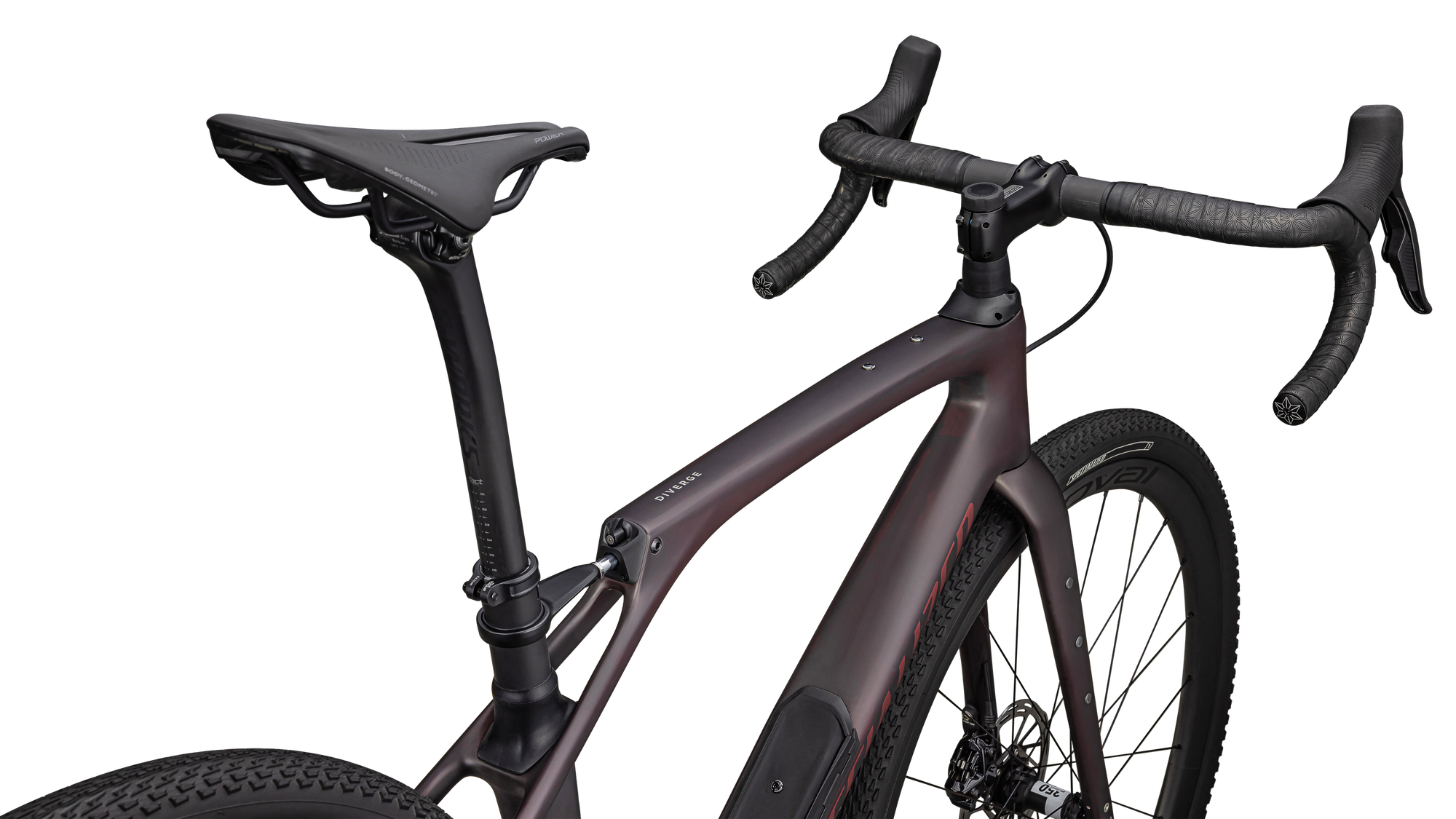 Specialized Diverge STR Pro - SRAM Force eTAP AXS / X01 Eagle AXS - Red Tint Carbon / Red Sky