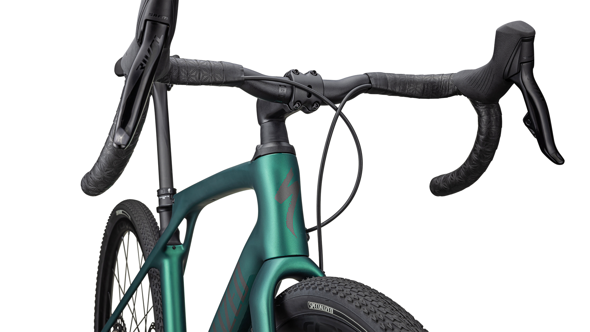 Specialized Diverge STR Expert - SRAM Rival eTAP AXS / GX Eagle AXS - Satin Metallic Pine / Smoke