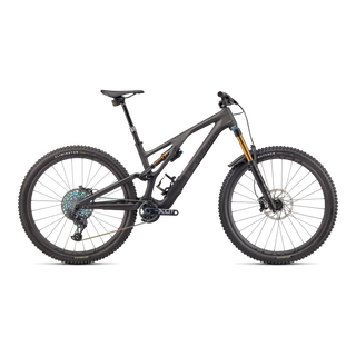 Specialized S-Works Stumpjumper EVO - Satin Brushed Black Liquid Metal / Carbon / Black