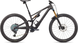 Specialized S-Works Stumpjumper EVO - Satin Brushed Black Liquid Metal / Carbon / Black
