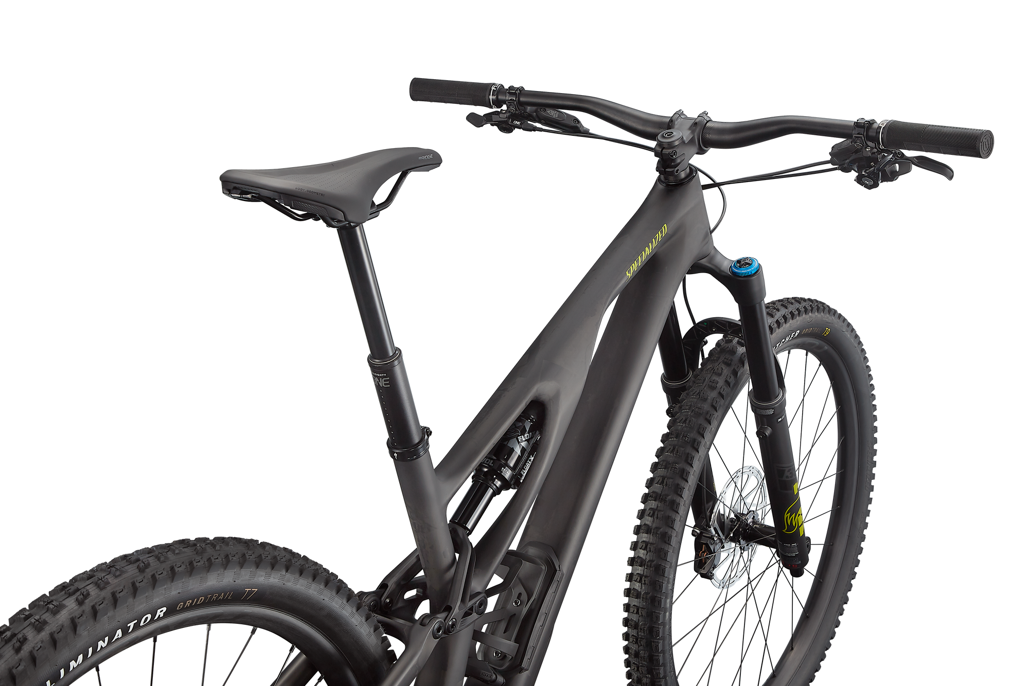 Specialized Stumpjumper Evo Expert - SRAM X01, FOX Performance Elite - Satin Carbon / Olive Green / Black