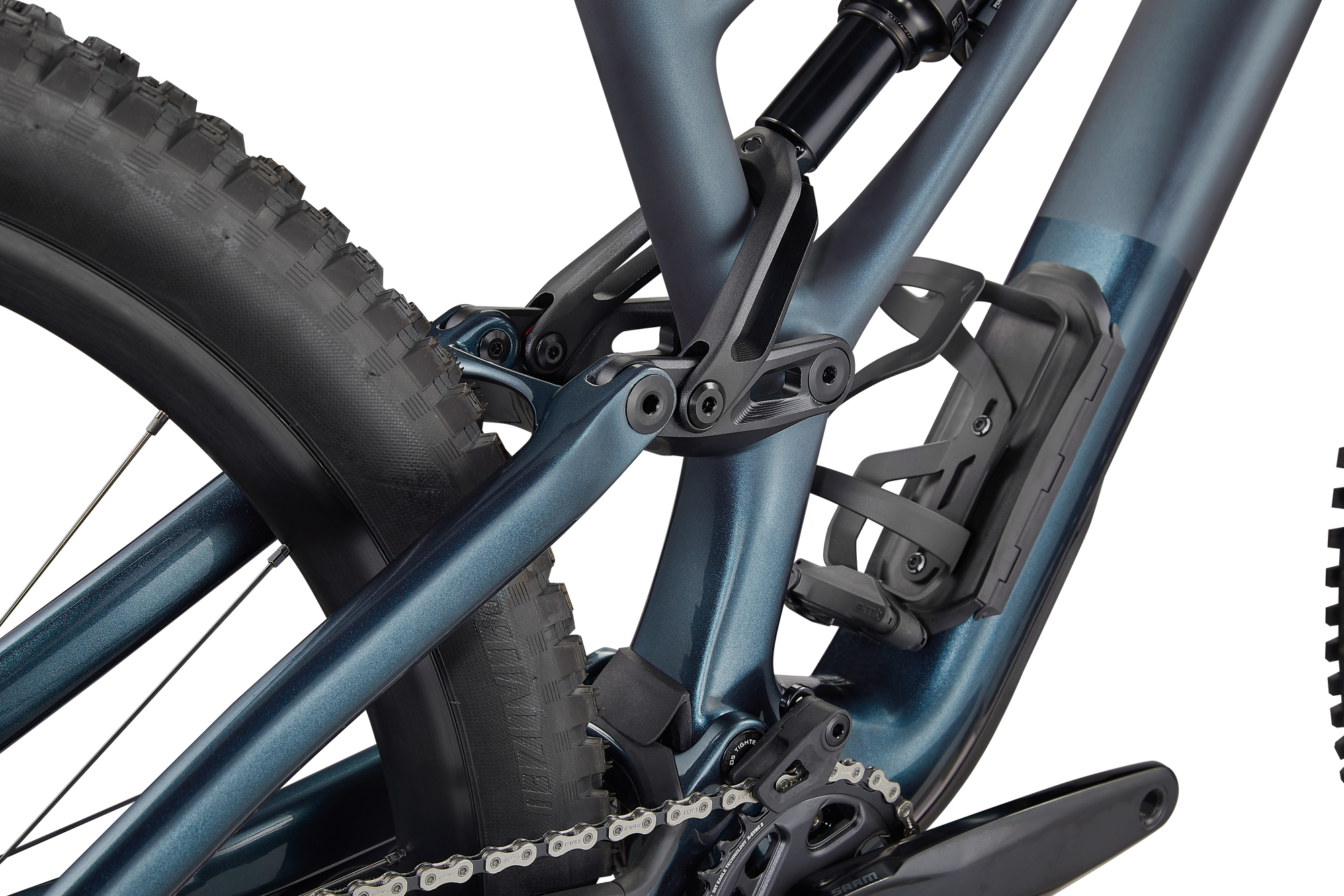 Specialized Stumpjumper Evo Expert - SRAM X01, FOX Performance Elite - Satin Cast Battleship / Gloss Cast Battleship / Black