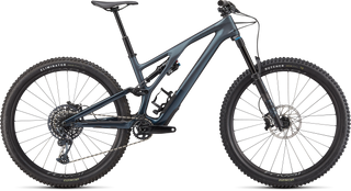 Specialized Stumpjumper Evo Expert - SRAM X01, FOX Performance Elite - Satin Cast Battleship / Gloss Cast Battleship / Black