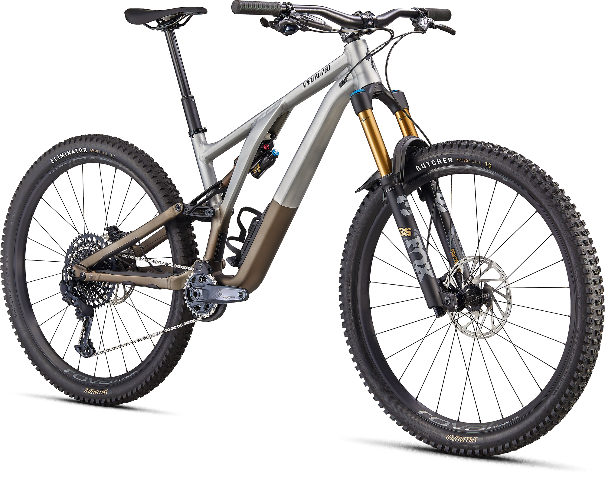 Specialized Stumpjumper EVO Elite Alloy - Satin Aluminum / Gunmetal