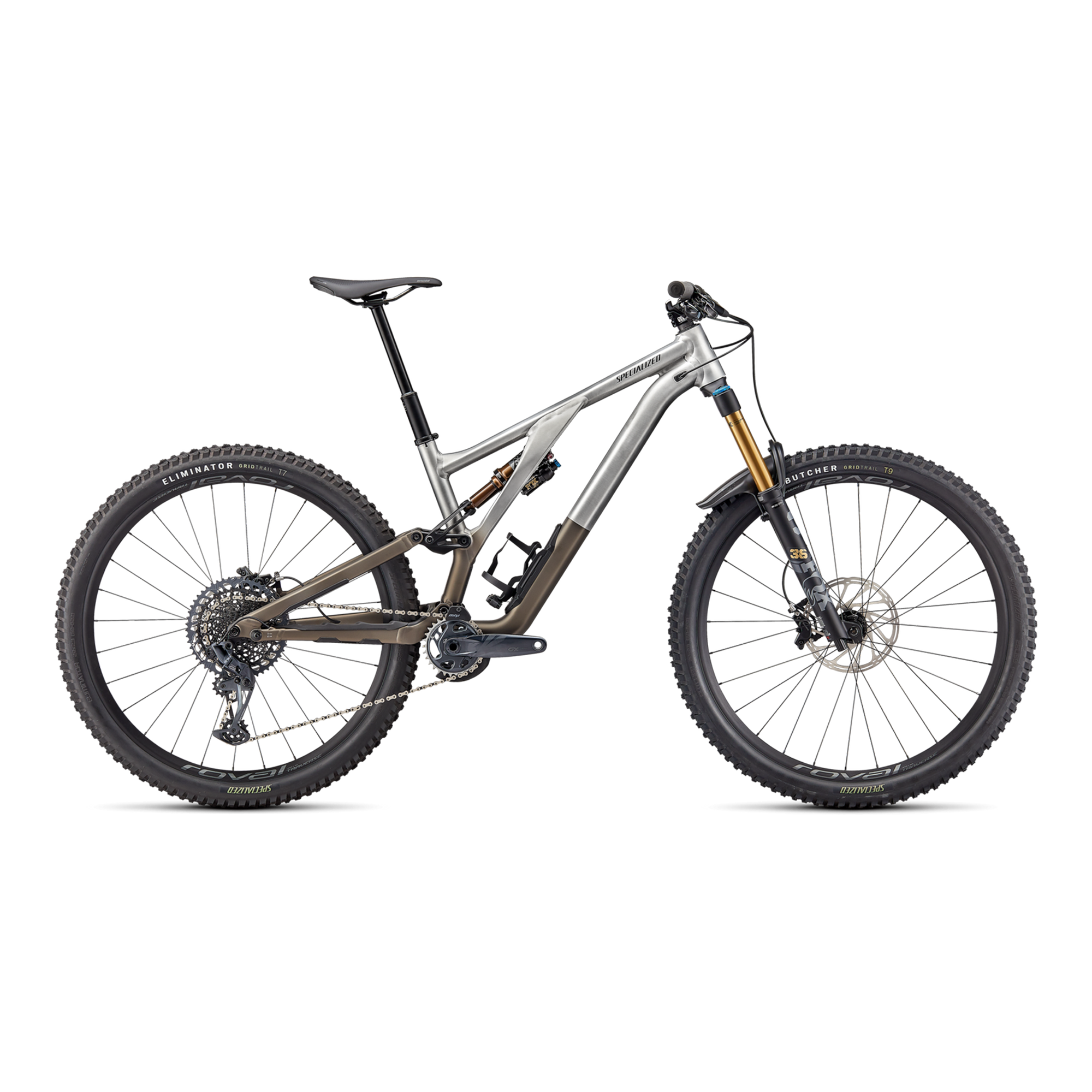 Specialized Stumpjumper EVO Elite Alloy - Satin Aluminum / Gunmetal