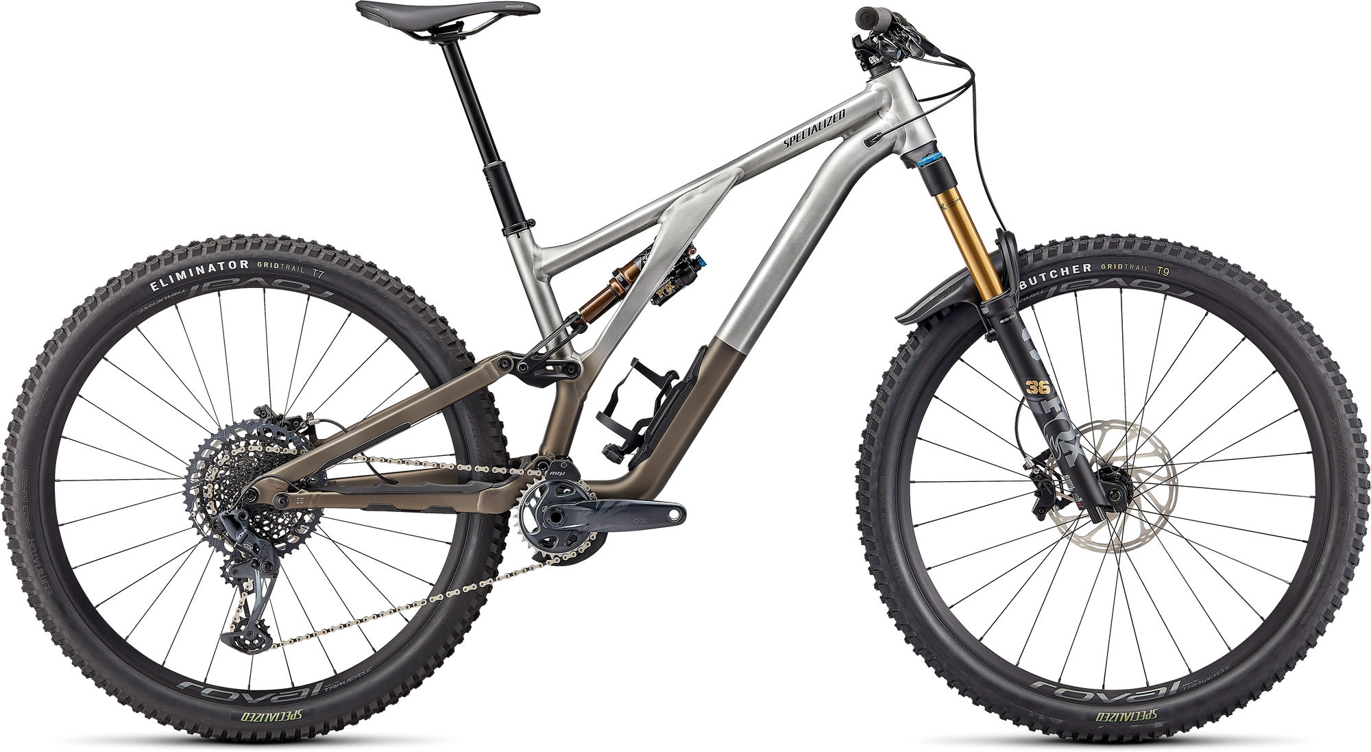 Specialized Stumpjumper EVO Elite Alloy - Satin Aluminum / Gunmetal