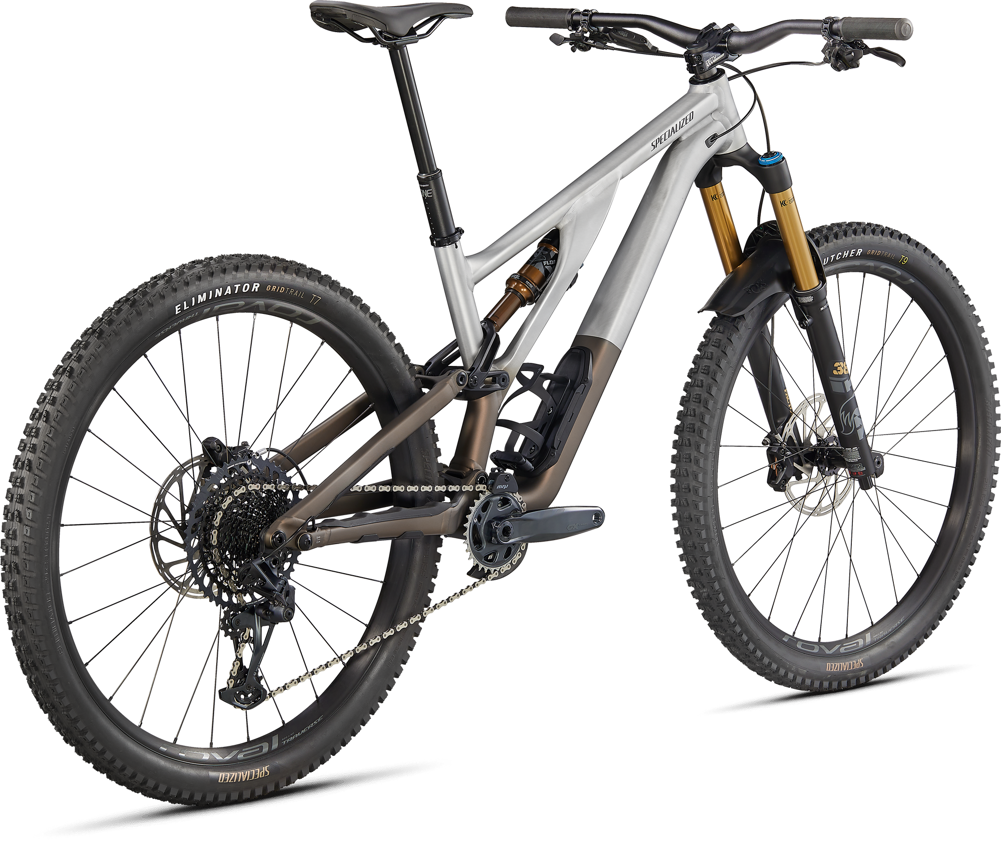 Specialized Stumpjumper EVO Elite Alloy - Satin Aluminum / Gunmetal