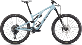 Specialized Stumpjumper EVO Comp - SRAM GX Eagle, FOX Rhythm - Gloss Arctic Blue / Black