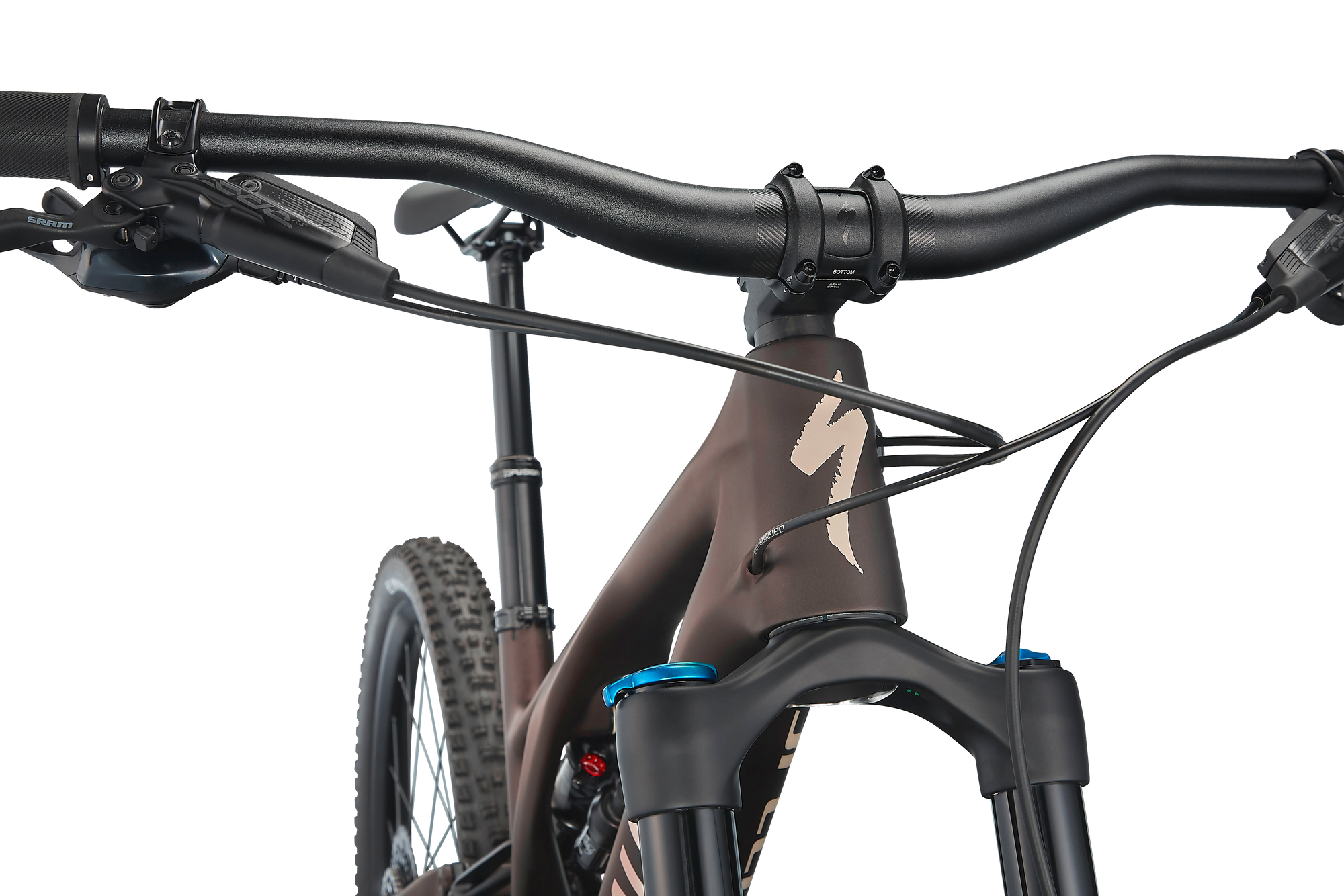 Specialized Stumpjumper EVO Comp - SRAM GX Eagle, FOX Rhythm - Satin Doppio / Sand
