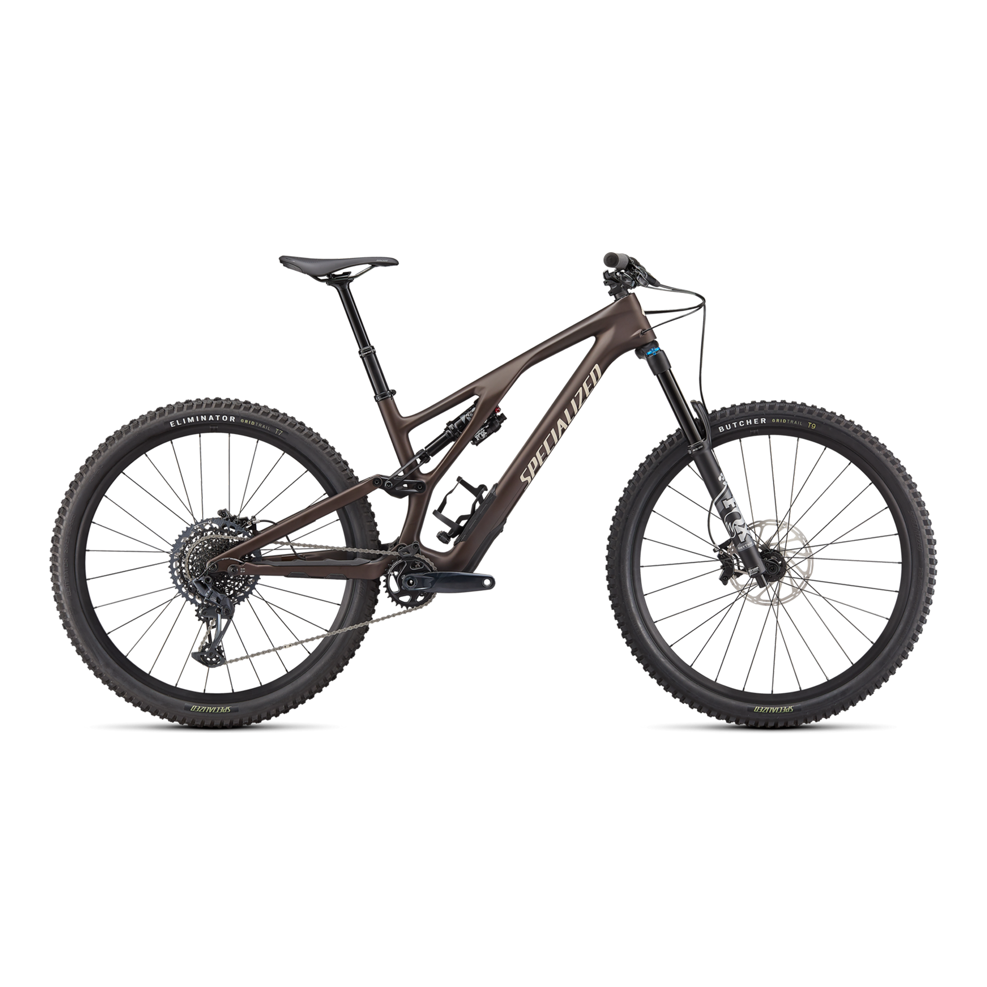 Specialized Stumpjumper EVO Comp - SRAM GX Eagle, FOX Rhythm - Satin Doppio / Sand