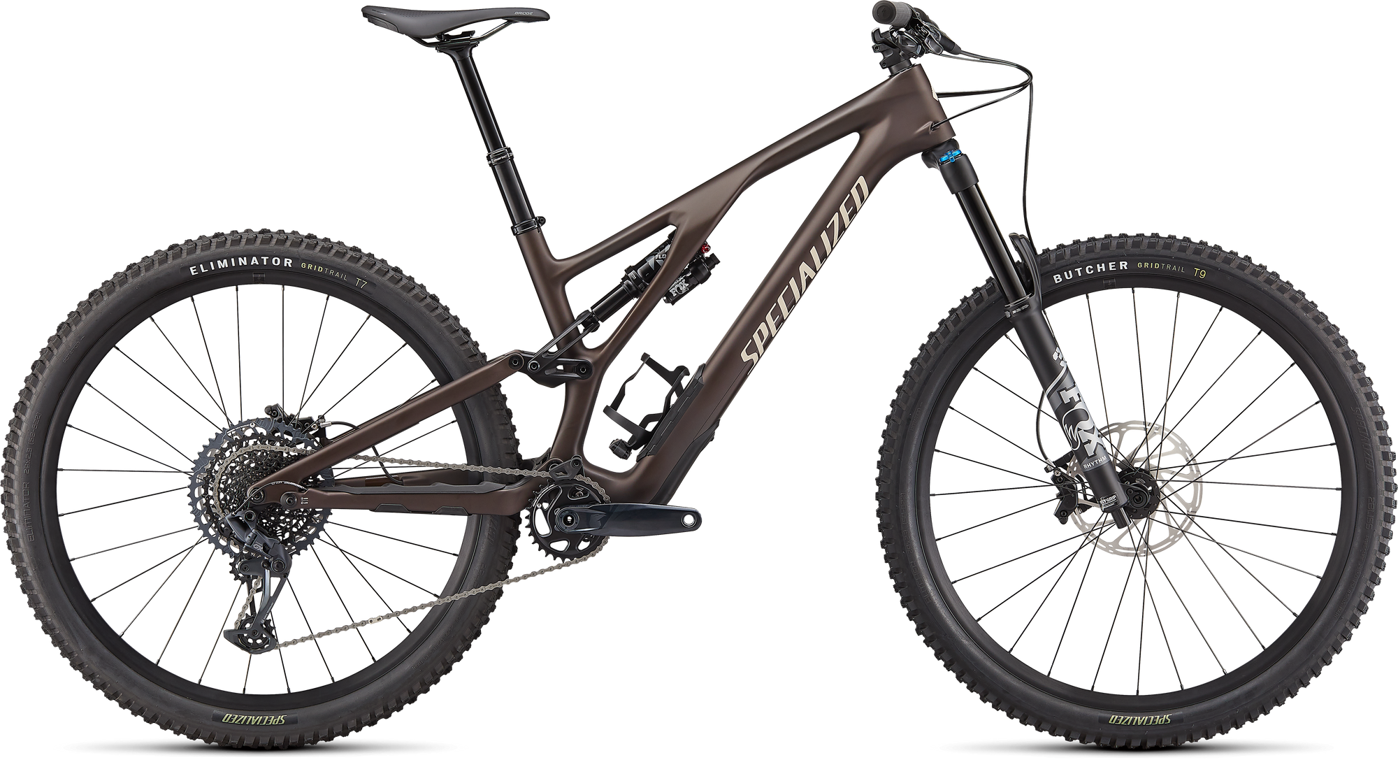 Specialized Stumpjumper EVO Comp - SRAM GX Eagle, FOX Rhythm - Satin Doppio / Sand