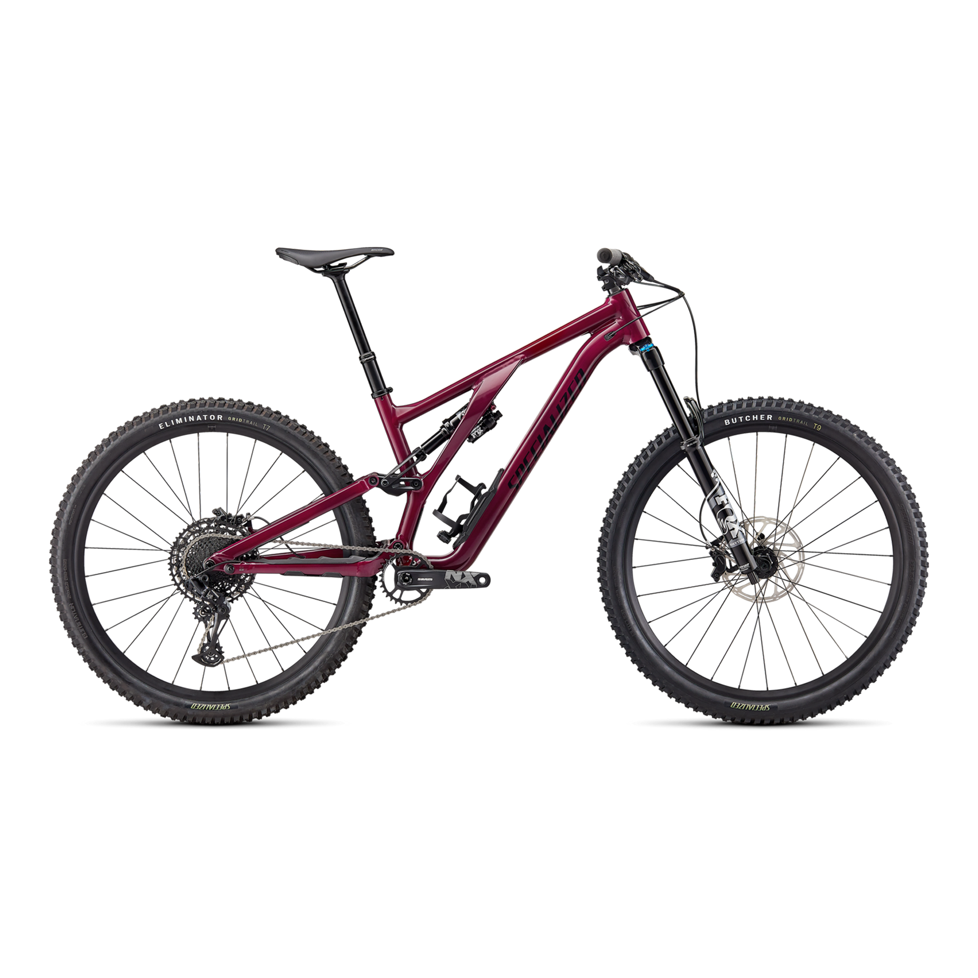 Specialized Stumpjumper EVO Comp Alloy - SRAM NX Eagle, FOX Rhythm - Gloss Raspberry / Black