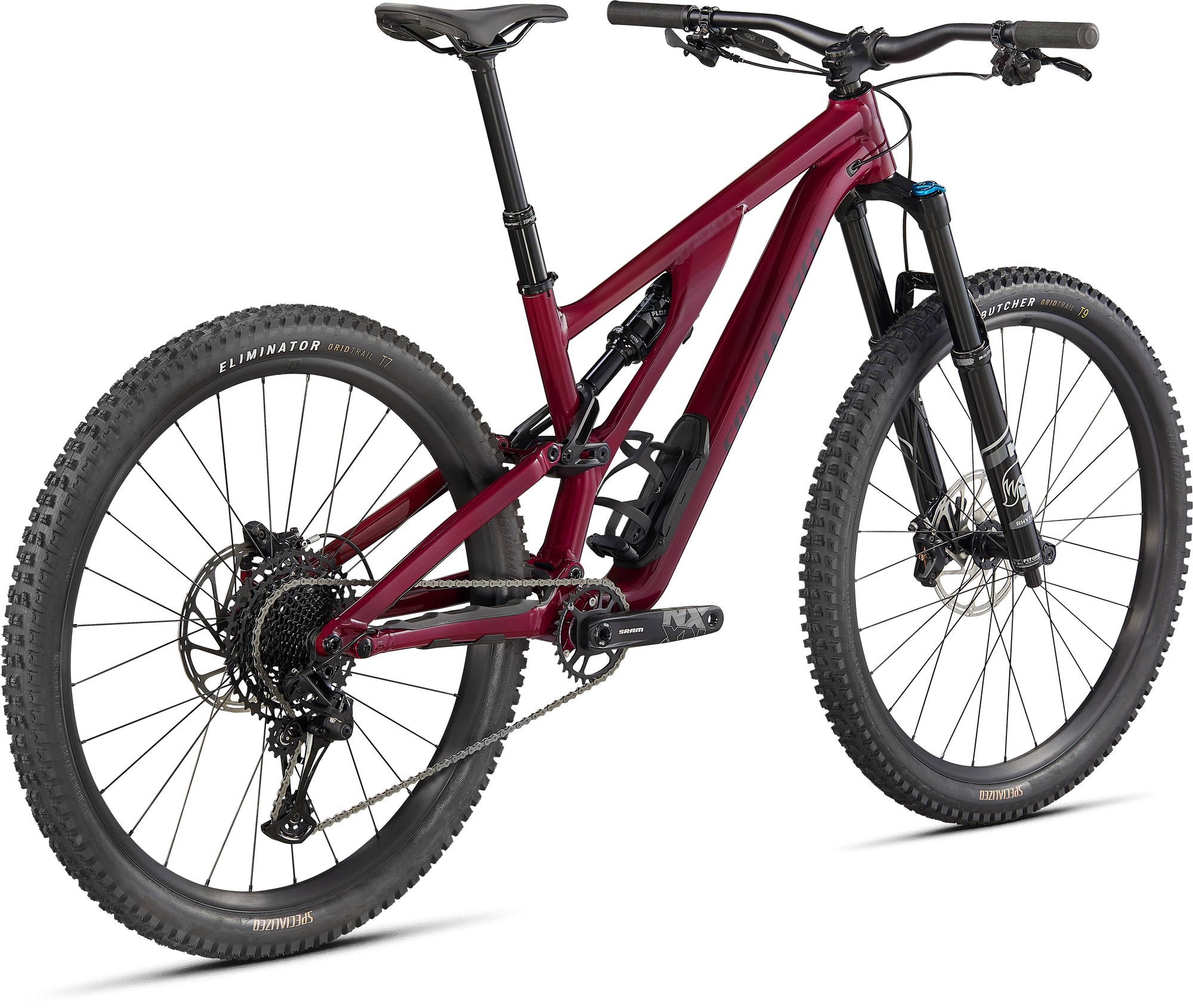 Specialized Stumpjumper EVO Comp Alloy - SRAM NX Eagle, FOX Rhythm - Gloss Raspberry / Black