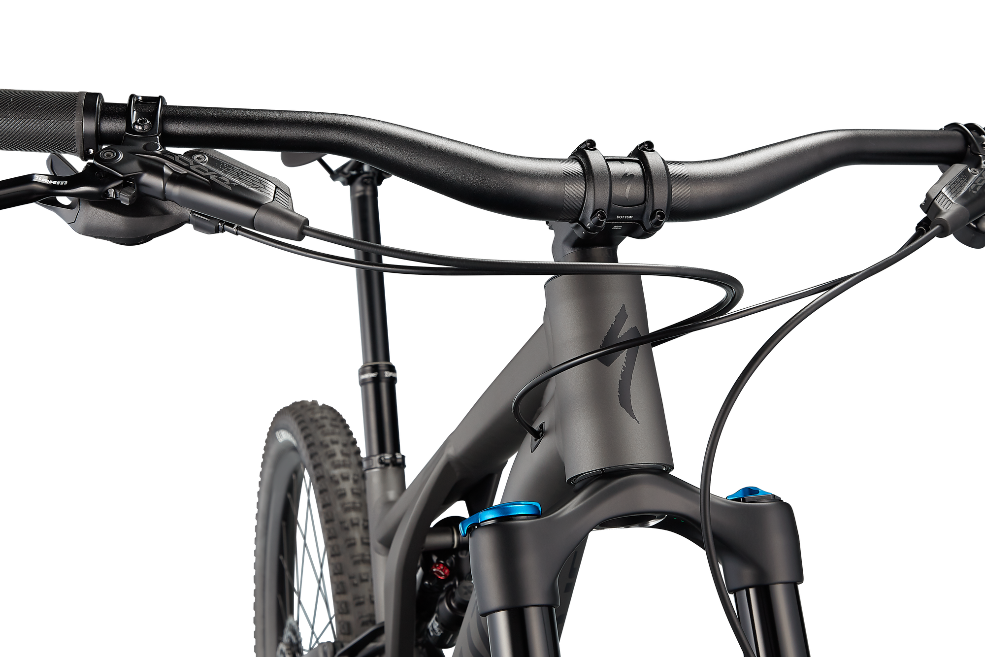 Specialized Stumpjumper EVO Comp Alloy - SRAM NX Eagle, FOX Rhyhm - Satin Smoke / Black