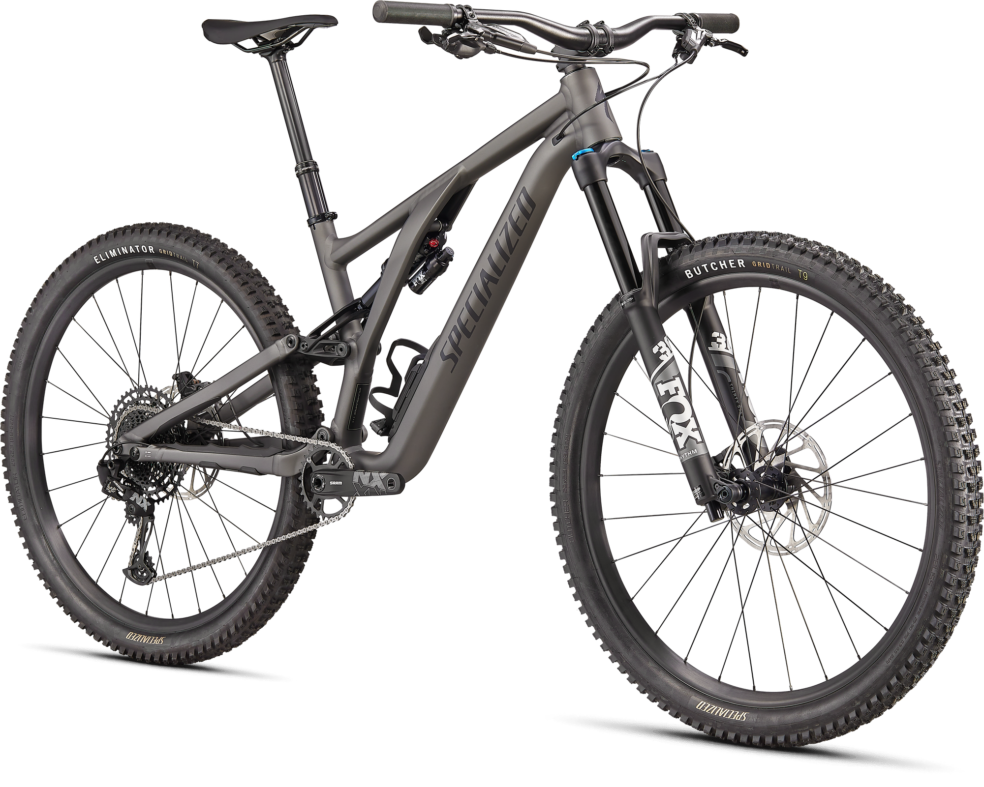 Specialized Stumpjumper EVO Comp Alloy - SRAM NX Eagle, FOX Rhythm - Satin Smoke / Black